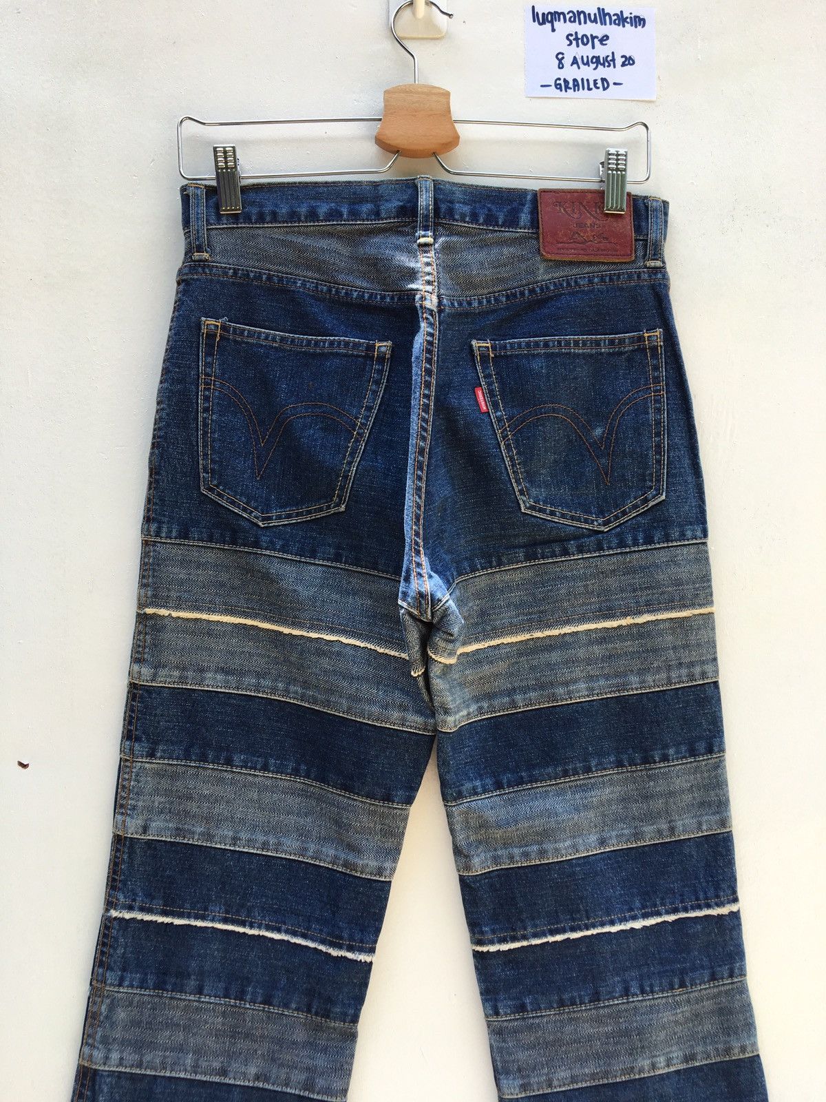 Hysteric Glamour Rare Kinky Hysteric Glamour Patchwork Design Jean Size US 29 - 16 Thumbnail