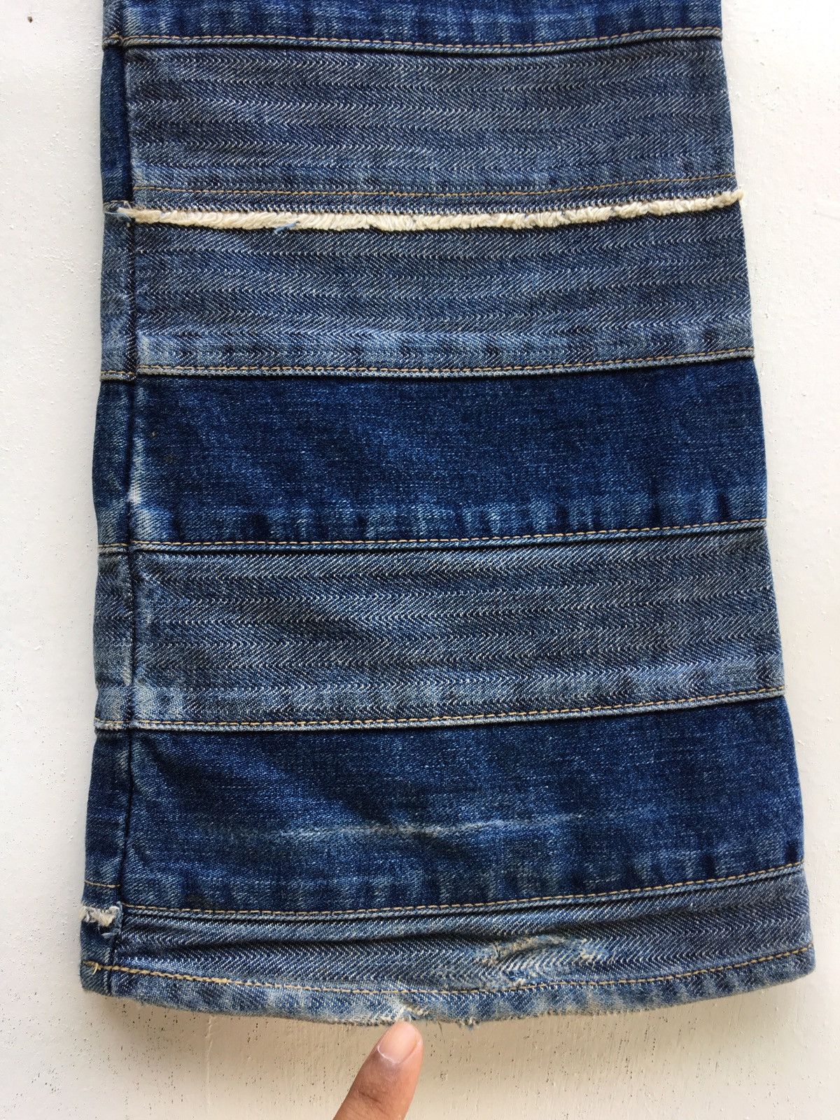 Hysteric Glamour Rare Kinky Hysteric Glamour Patchwork Design Jean Size US 29 - 24 Thumbnail