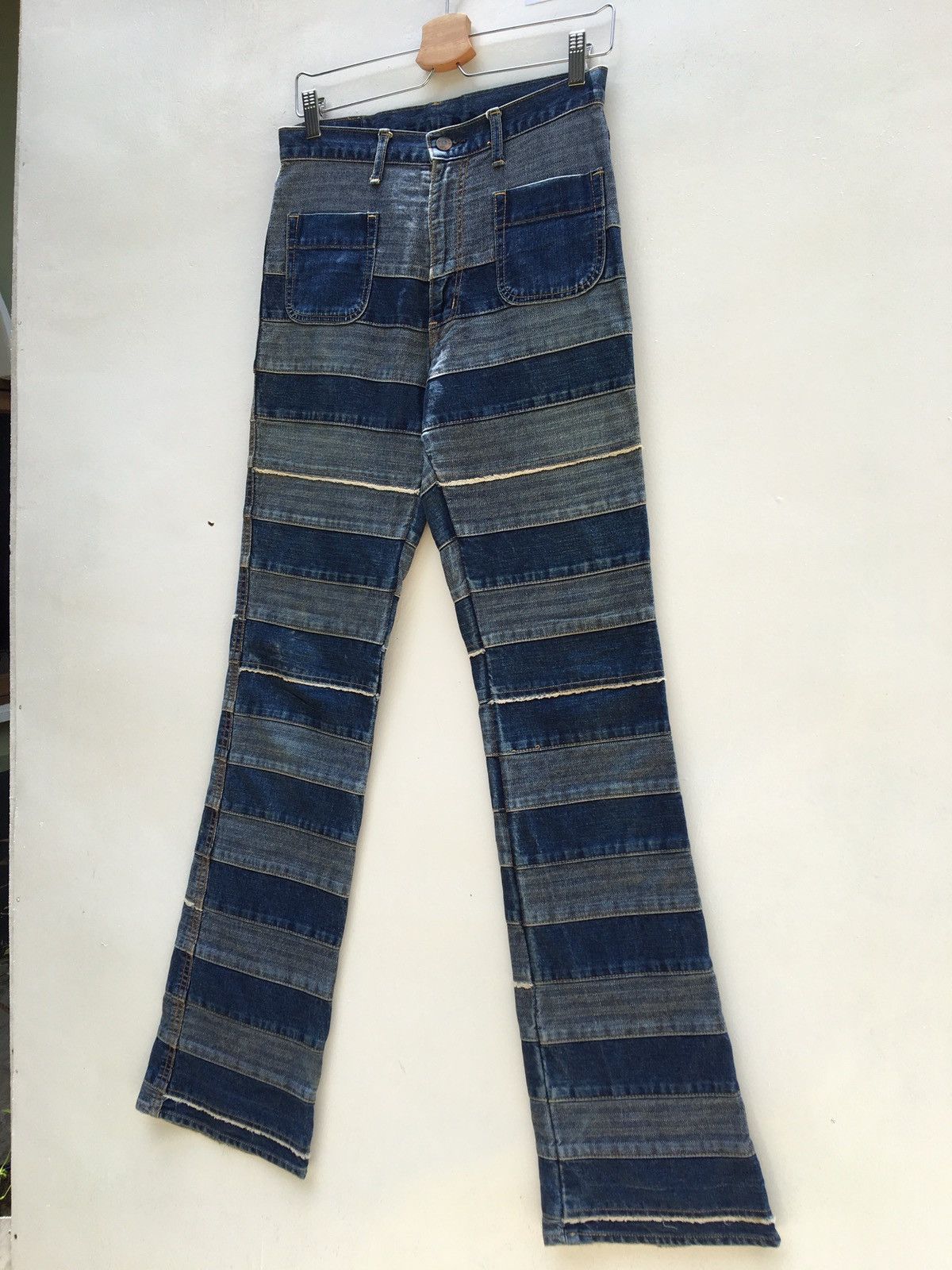 Hysteric Glamour Rare Kinky Hysteric Glamour Patchwork Design Jean Size US 29 - 3 Thumbnail