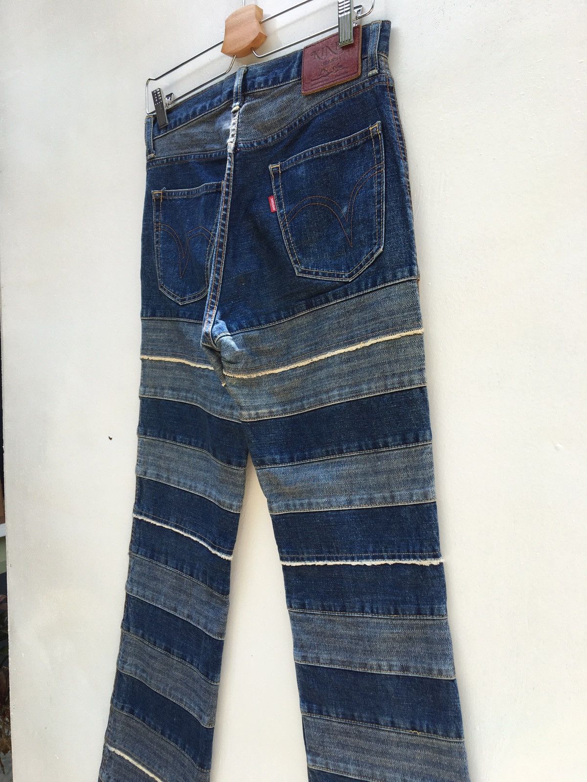 Hysteric Glamour Rare Kinky Hysteric Glamour Patchwork Design Jean Size US 29 - 18 Thumbnail
