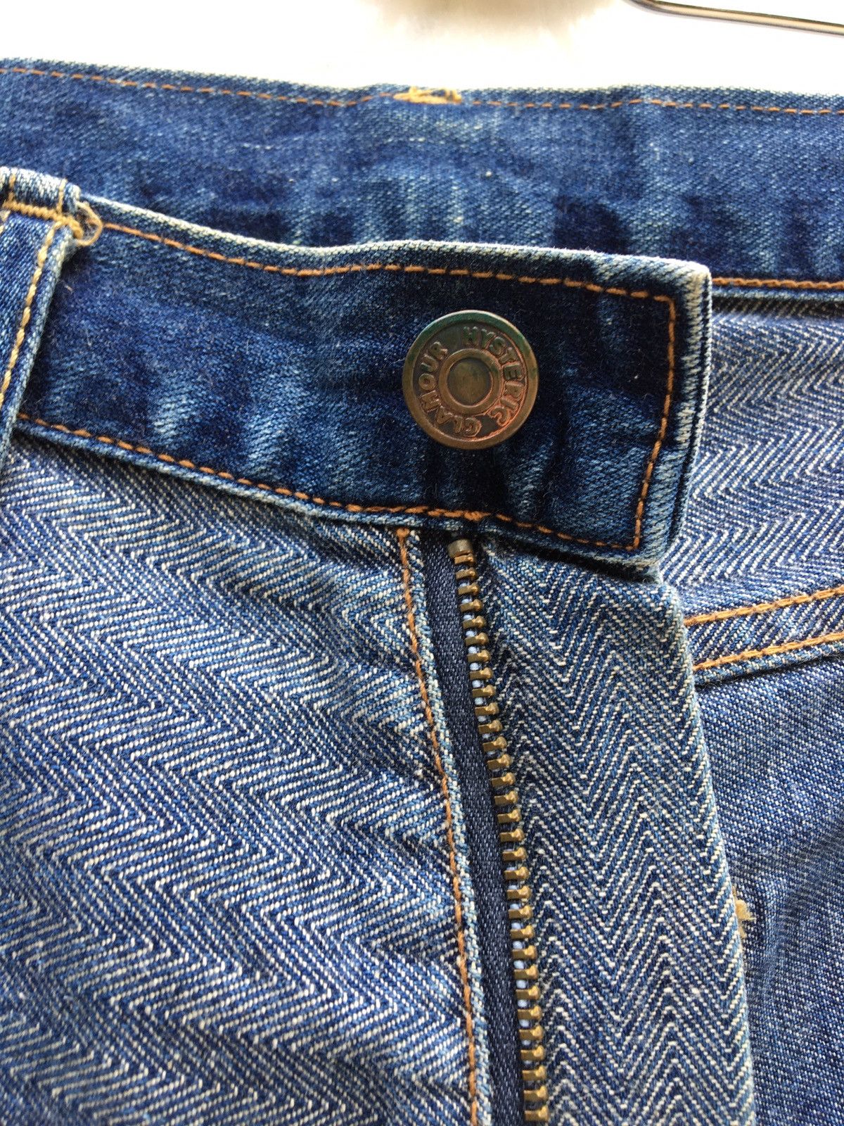 Hysteric Glamour Rare Kinky Hysteric Glamour Patchwork Design Jean Size US 29 - 9 Thumbnail