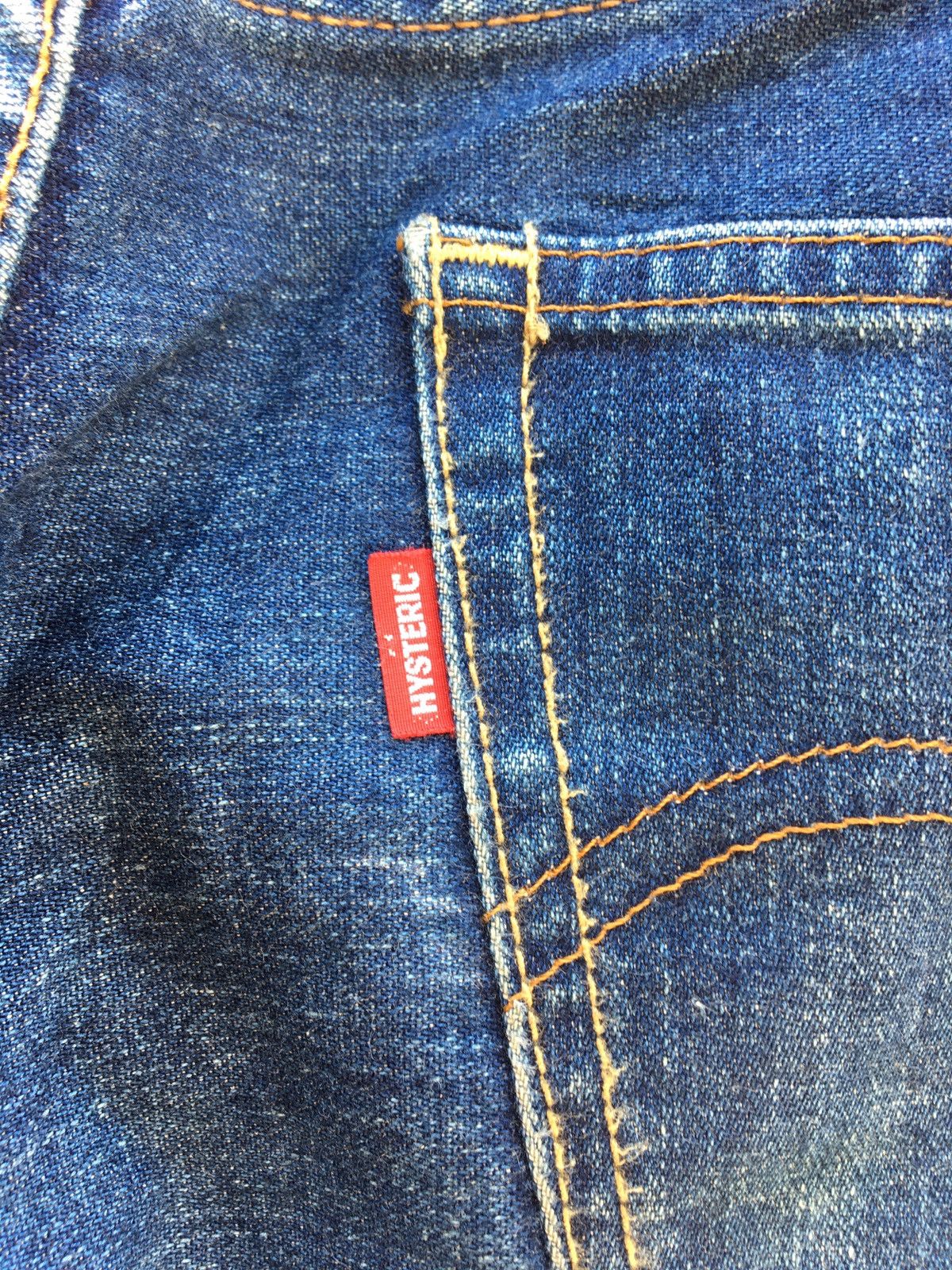 Hysteric Glamour Rare Kinky Hysteric Glamour Patchwork Design Jean Size US 29 - 21 Thumbnail
