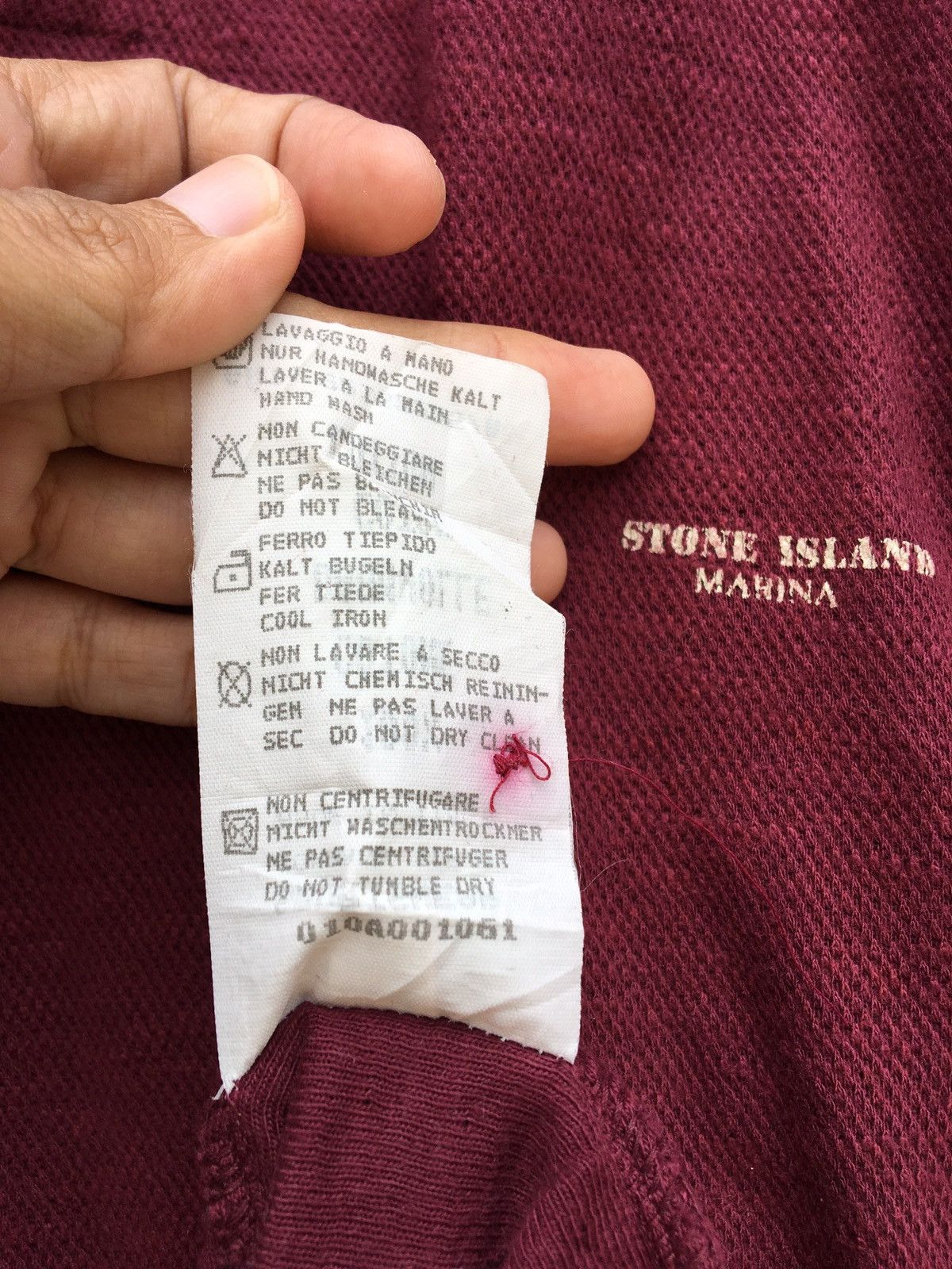 Stone Island Vintage Stone Island Marina Polo Shirt from SS 1995 Size US M / EU 48-50 / 2 - 13 Thumbnail