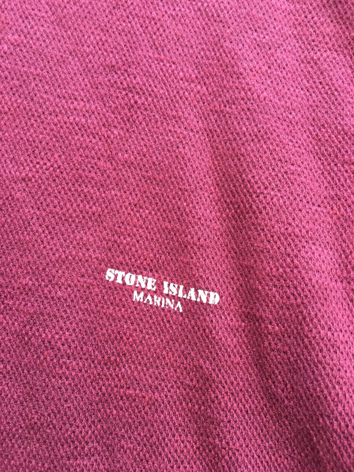 Stone Island Vintage Stone Island Marina Polo Shirt from SS 1995 Size US M / EU 48-50 / 2 - 2 Thumbnail