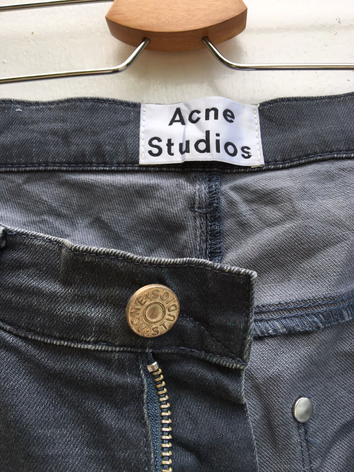 Acne Studios Rare Acne Studios Fitted Denim Pants Size US 32 / EU 48 - 1 Thumbnail