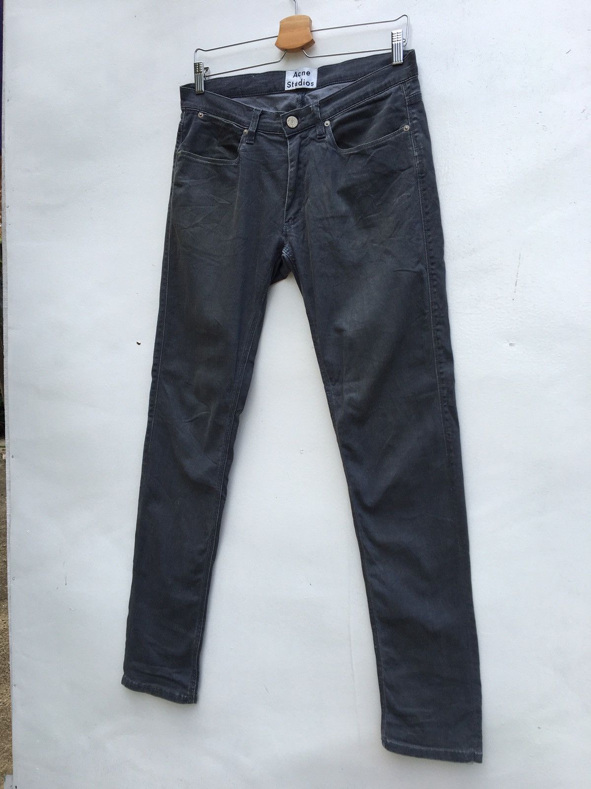 Acne Studios Rare Acne Studios Fitted Denim Pants Size US 32 / EU 48 - 4 Thumbnail