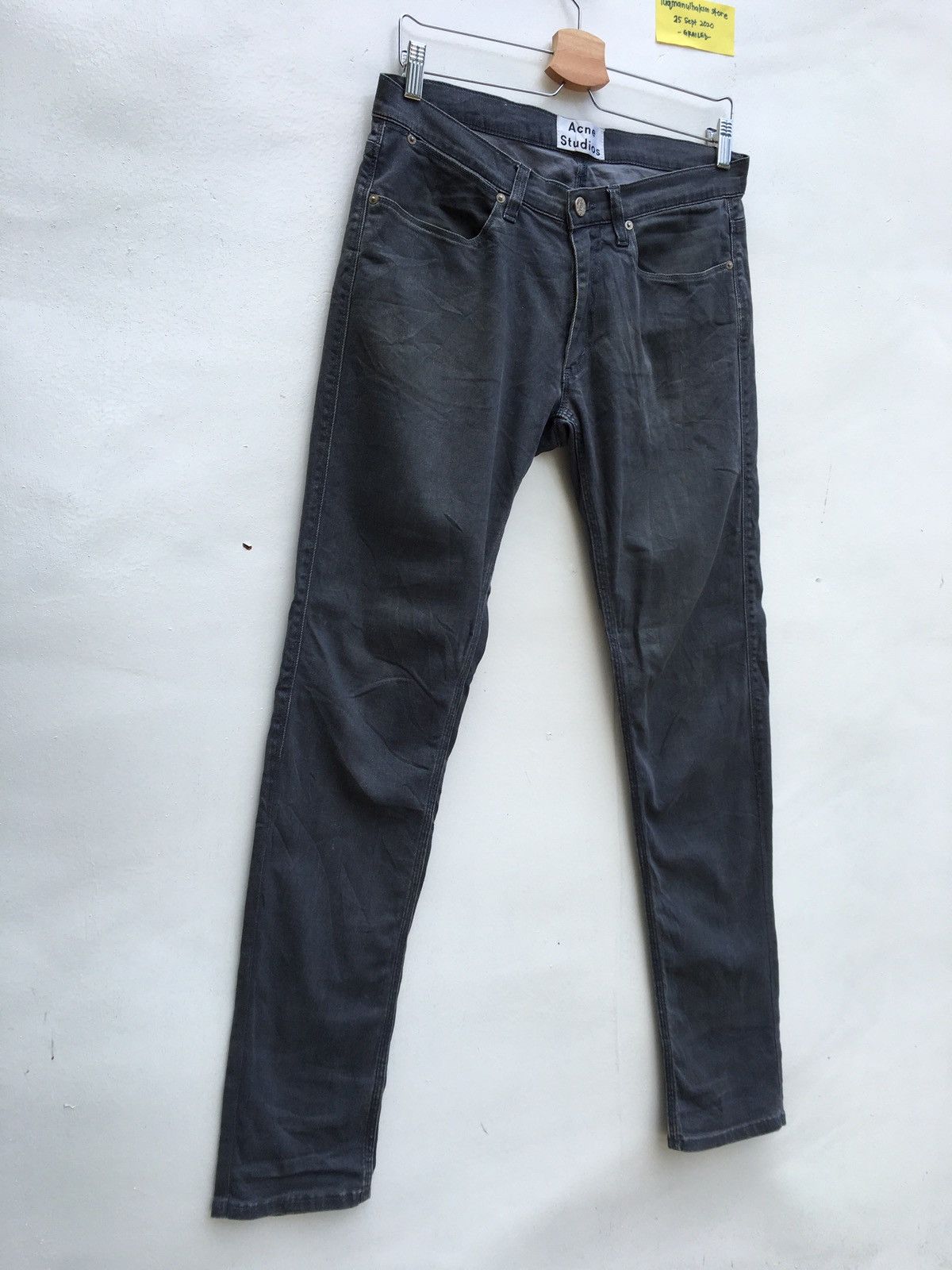 Acne Studios Rare Acne Studios Fitted Denim Pants Size US 32 / EU 48 - 3 Thumbnail