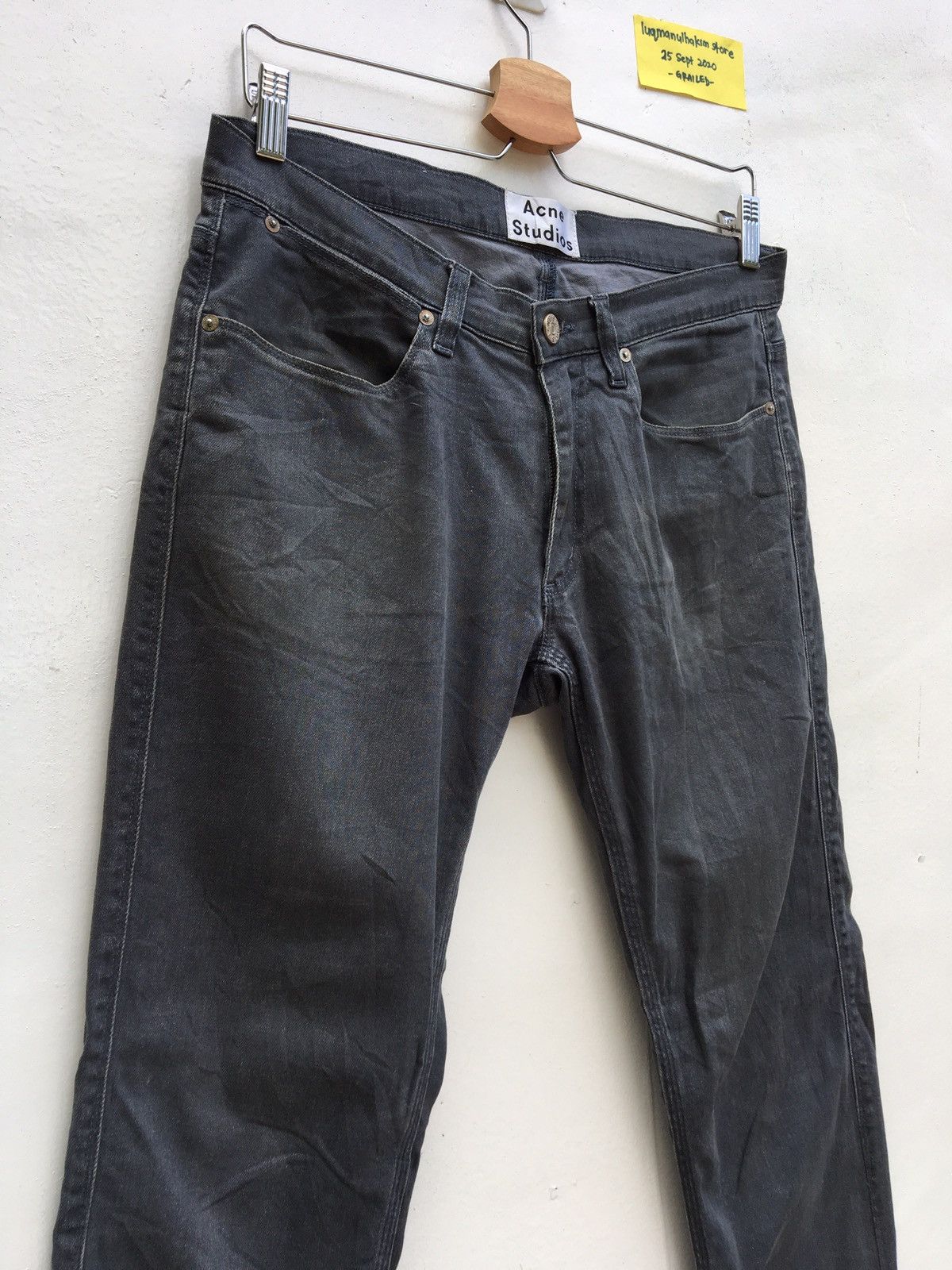 Acne Studios Rare Acne Studios Fitted Denim Pants Size US 32 / EU 48 - 6 Thumbnail