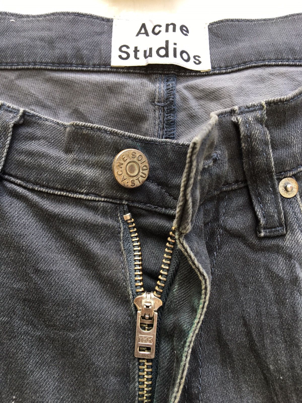 Acne Studios Rare Acne Studios Fitted Denim Pants Size US 32 / EU 48 - 9 Thumbnail