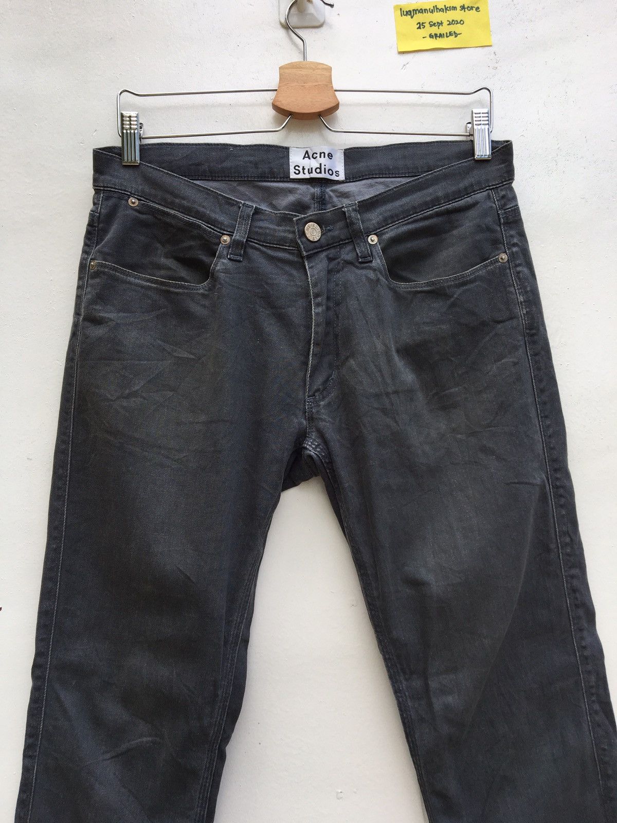 Acne Studios Rare Acne Studios Fitted Denim Pants Size US 32 / EU 48 - 5 Thumbnail