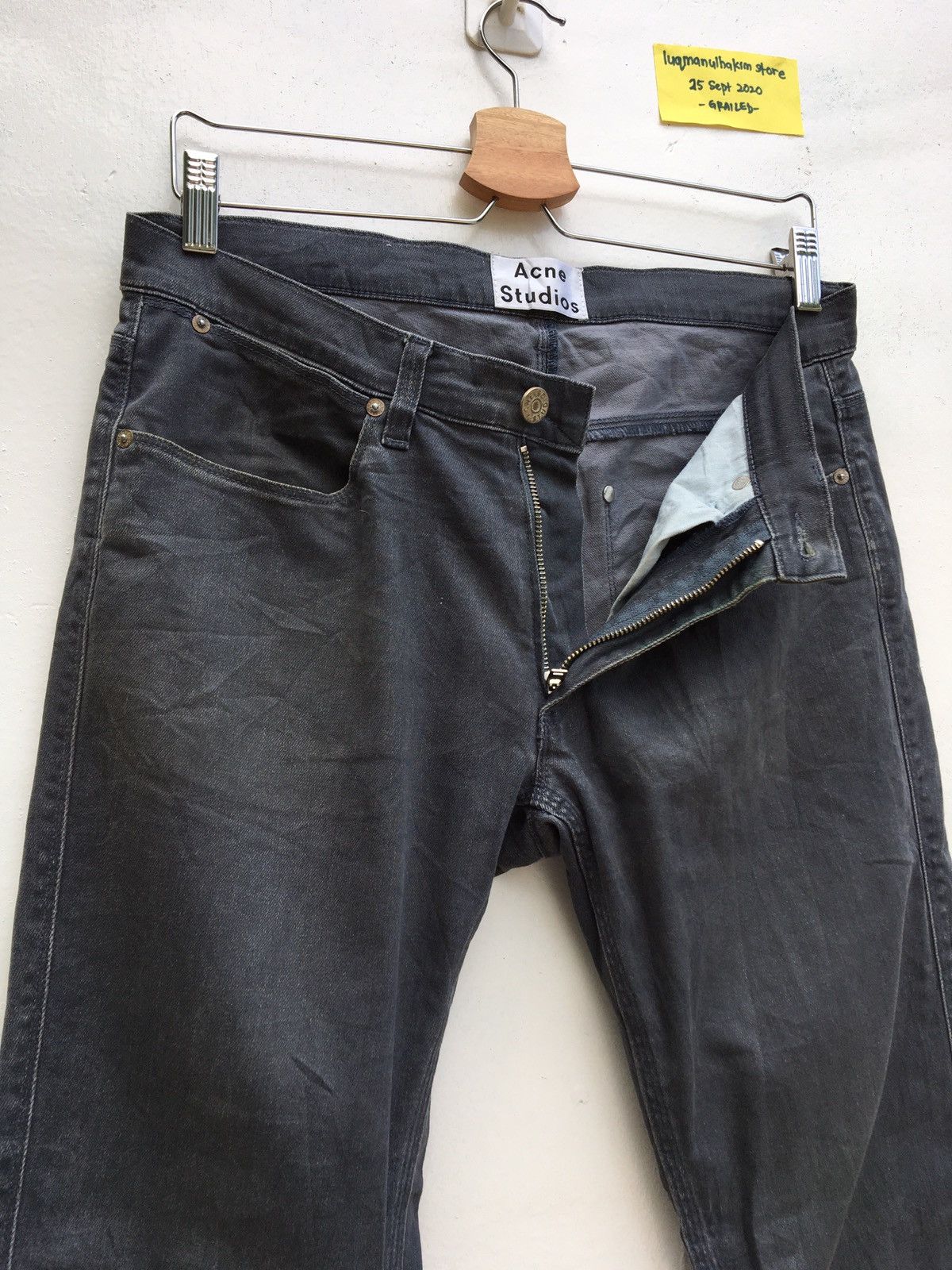 Acne Studios Rare Acne Studios Fitted Denim Pants Size US 32 / EU 48 - 7 Thumbnail