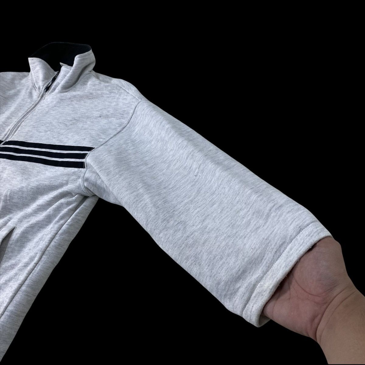 Adidas Adidas Descente 3 Stripes Quilted Jacket Size US L / EU 52-54 / 3 - 11 Thumbnail
