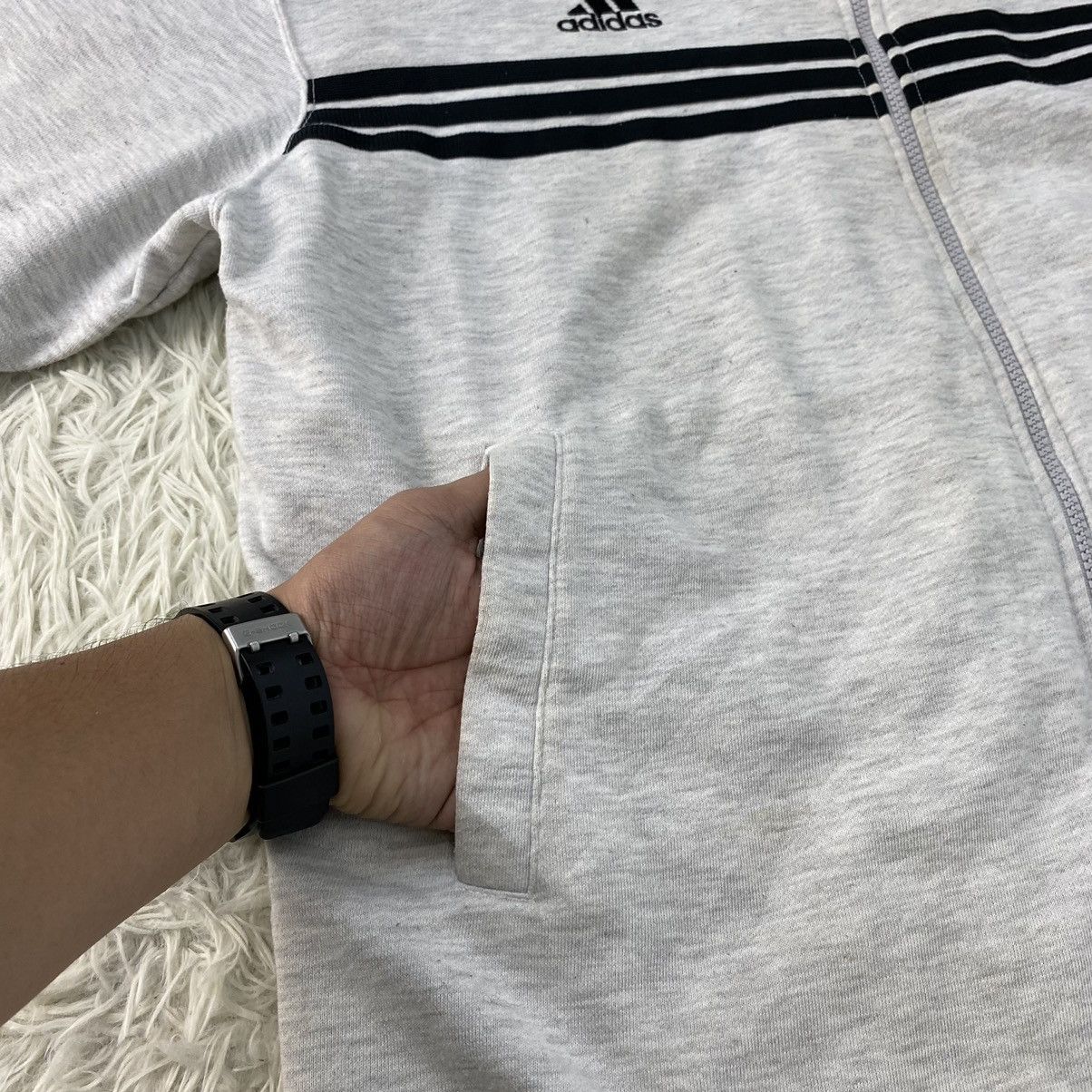 Adidas Adidas Descente 3 Stripes Quilted Jacket Size US L / EU 52-54 / 3 - 8 Thumbnail