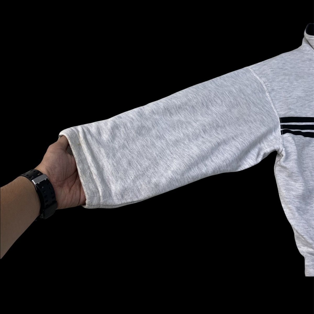 Adidas Adidas Descente 3 Stripes Quilted Jacket Size US L / EU 52-54 / 3 - 7 Thumbnail