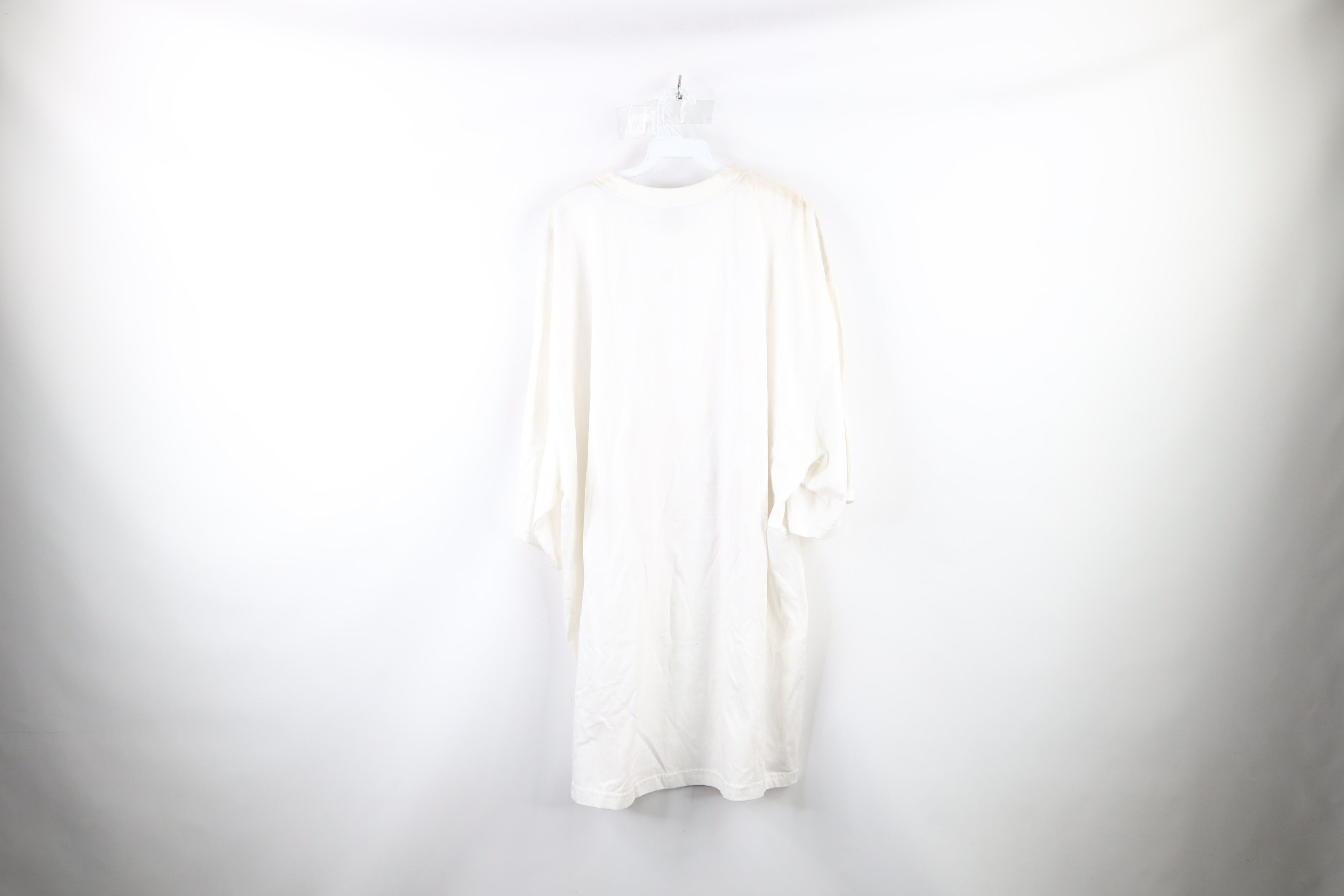 Marithe + Francois Girbaud × Vintage NOS Vintage 90s Marithe Francois Girbaud Link T-Shirt White Size US XXL / EU 58 / 5 - 13 Thumbnail