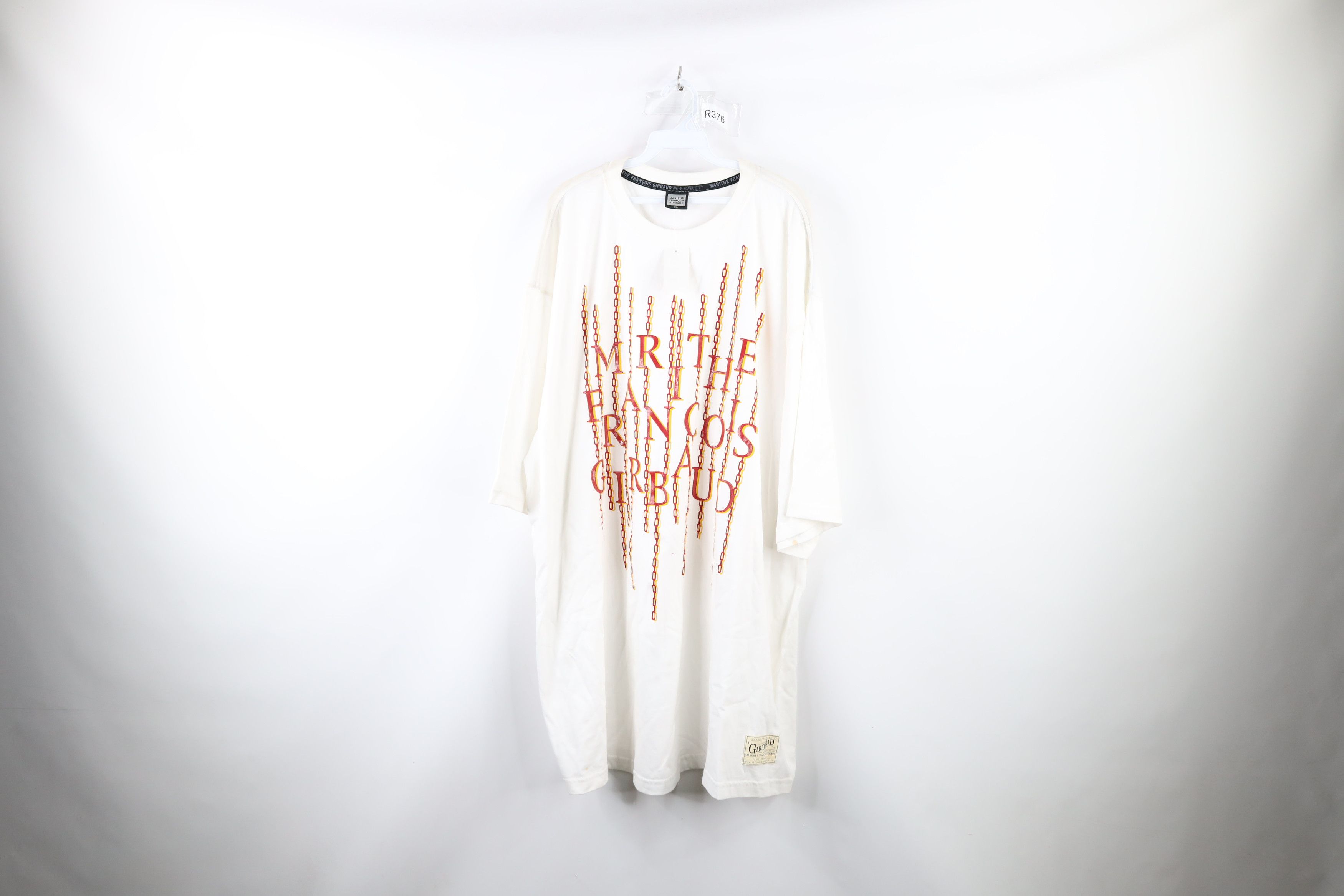 NOS Vintage 90s Marithe Francois Girbaud Link T-Shirt White