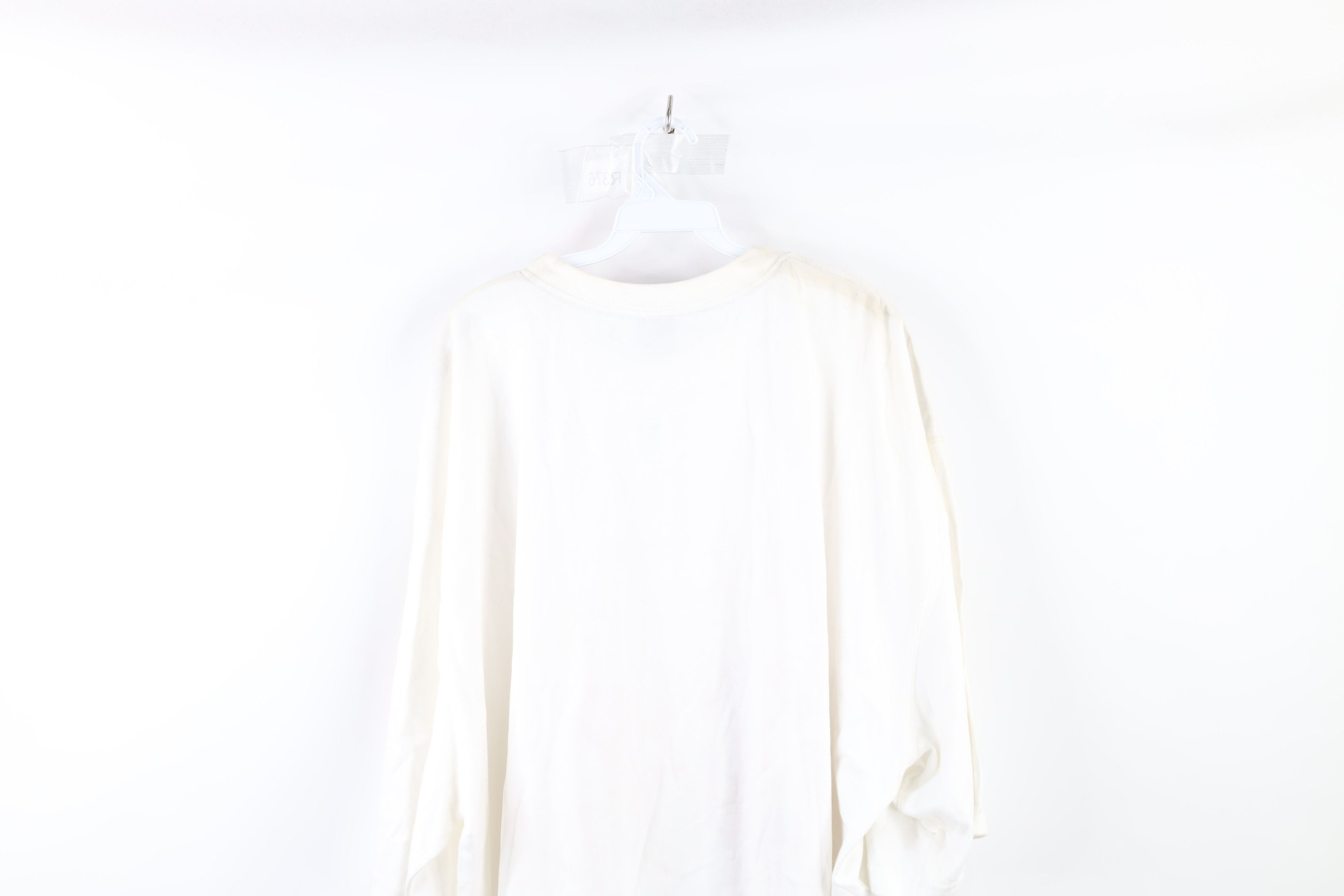 Marithe + Francois Girbaud × Vintage NOS Vintage 90s Marithe Francois Girbaud Link T-Shirt White Size US XXL / EU 58 / 5 - 14 Thumbnail