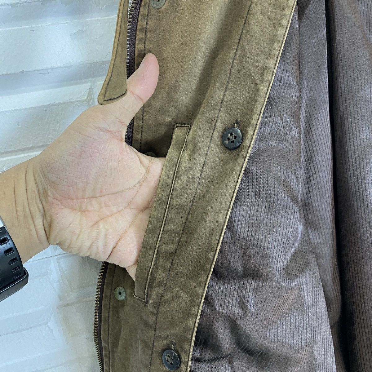 Designer Monsieur Nicole Military Style Jacket Size US M / EU 48-50 / 2 - 20 Thumbnail