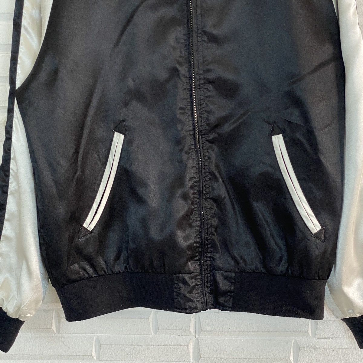Japanese Brand 🔥LAST PRICE🔥 Browny Vintage Reversible Bomber Jacket Size US L / EU 52-54 / 3 - 6 Thumbnail