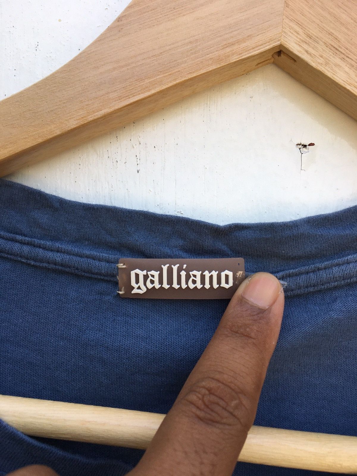 John Galliano Rare Design John Galliano Big Logo G Longsleeve Size US L / EU 52-54 / 3 - 11 Thumbnail