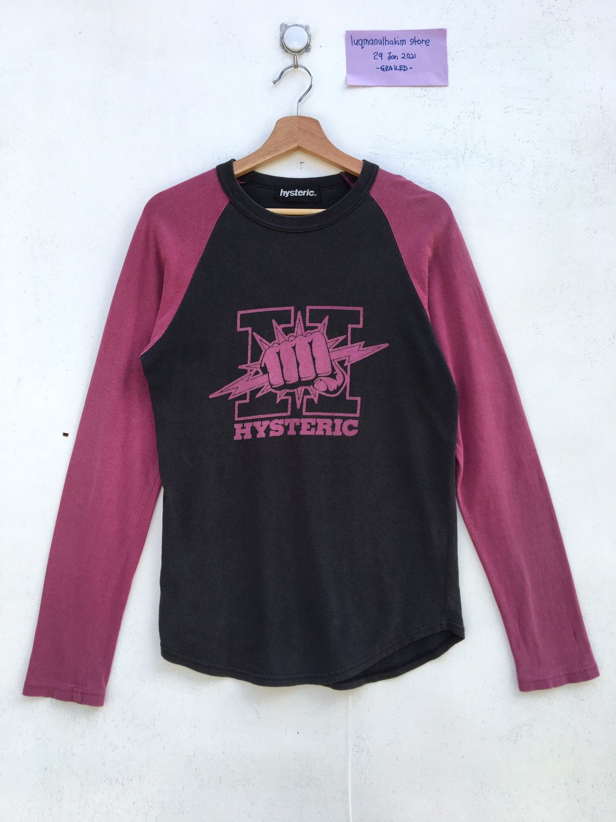 Hysteric Glamour Vintage Hysteric Glamour Spellout Longsleeve Size US XS / EU 42 / 0 - 1 Thumbnail
