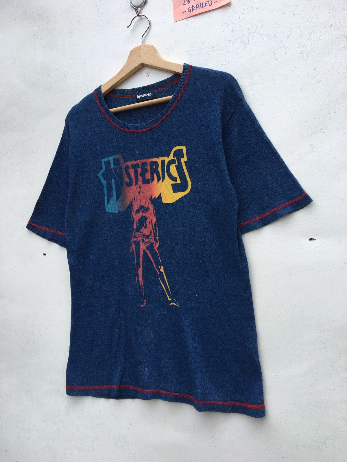 Hysteric Glamour Vintage Rare Hysteric Glamour Spellout Logo Tshirt Size US S / EU 44-46 / 1 - 4 Thumbnail