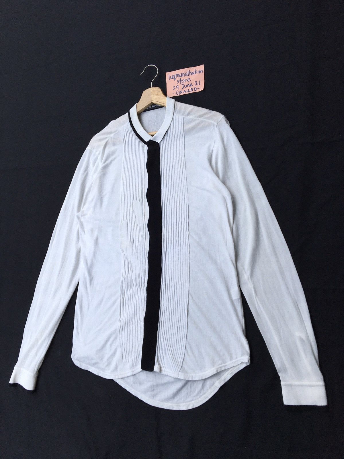 Issey Miyake Rare Issey Miyake Pleats White Shirt Size US M / EU 48-50 / 2 - 4 Thumbnail