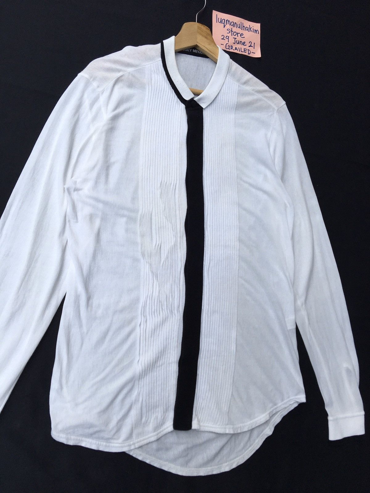 Issey Miyake Rare Issey Miyake Pleats White Shirt Size US M / EU 48-50 / 2 - 6 Thumbnail
