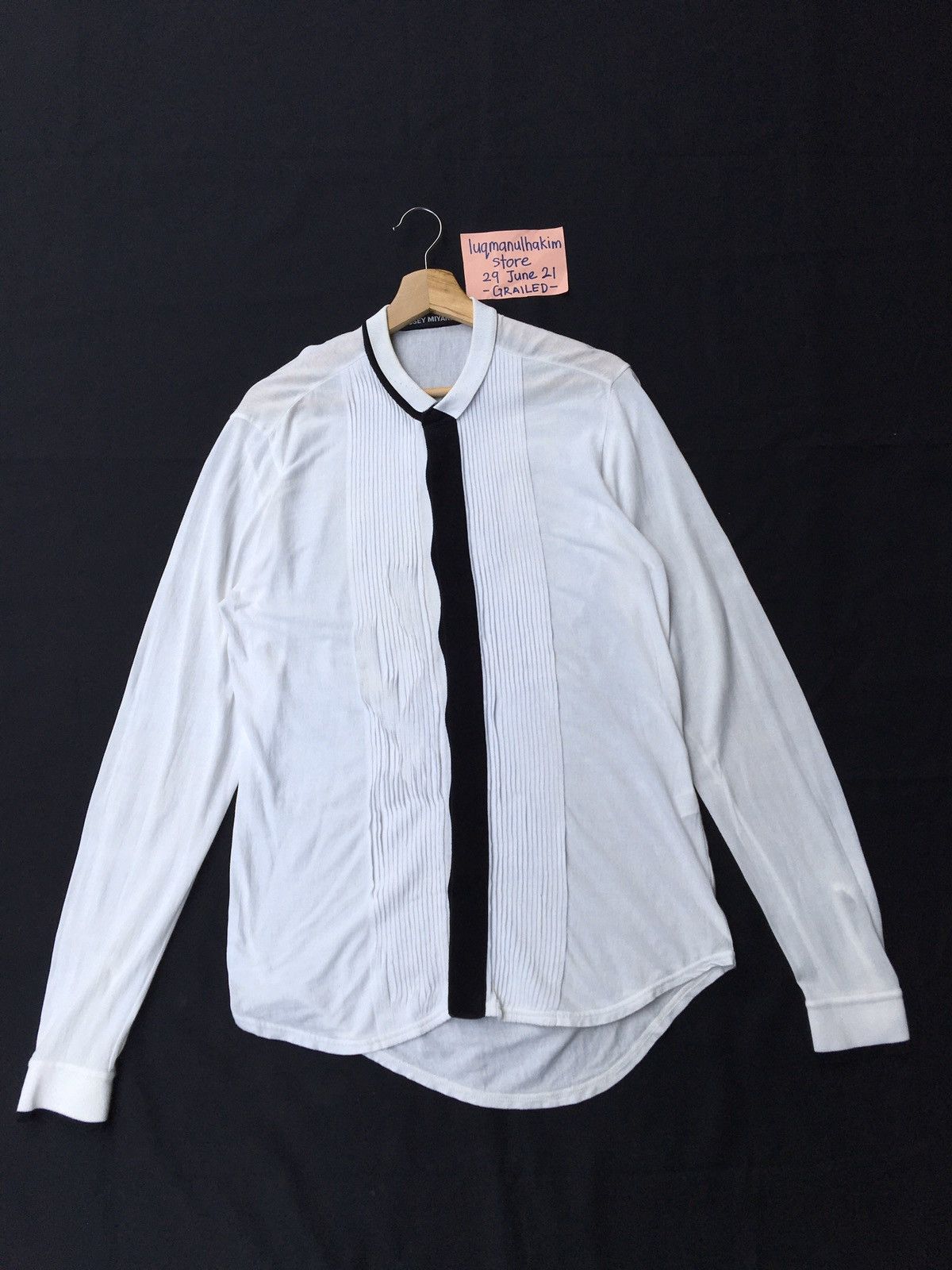 Issey Miyake Rare Issey Miyake Pleats White Shirt Size US M / EU 48-50 / 2 - 2 Thumbnail