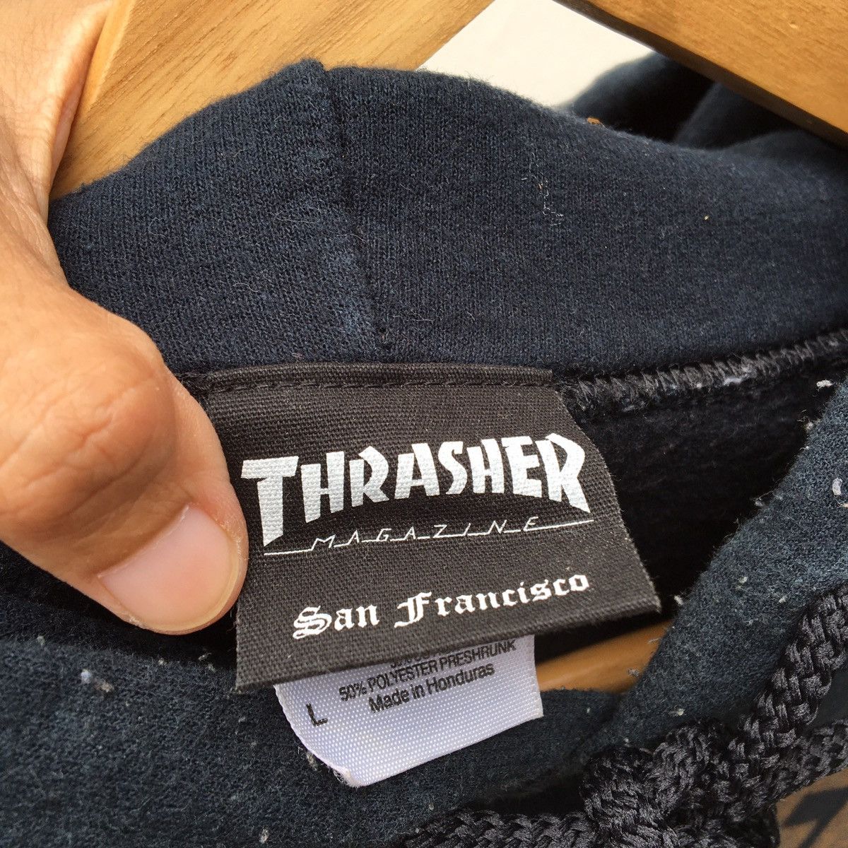 Thrasher Vintage Thrasher Skateboard Magazine Hoodie Size US L / EU 52-54 / 3 - 5 Thumbnail