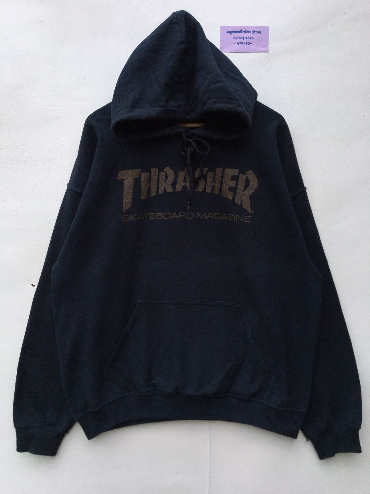 Thrasher Vintage Thrasher Skateboard Magazine Hoodie Size US L / EU 52-54 / 3 - 1 Thumbnail