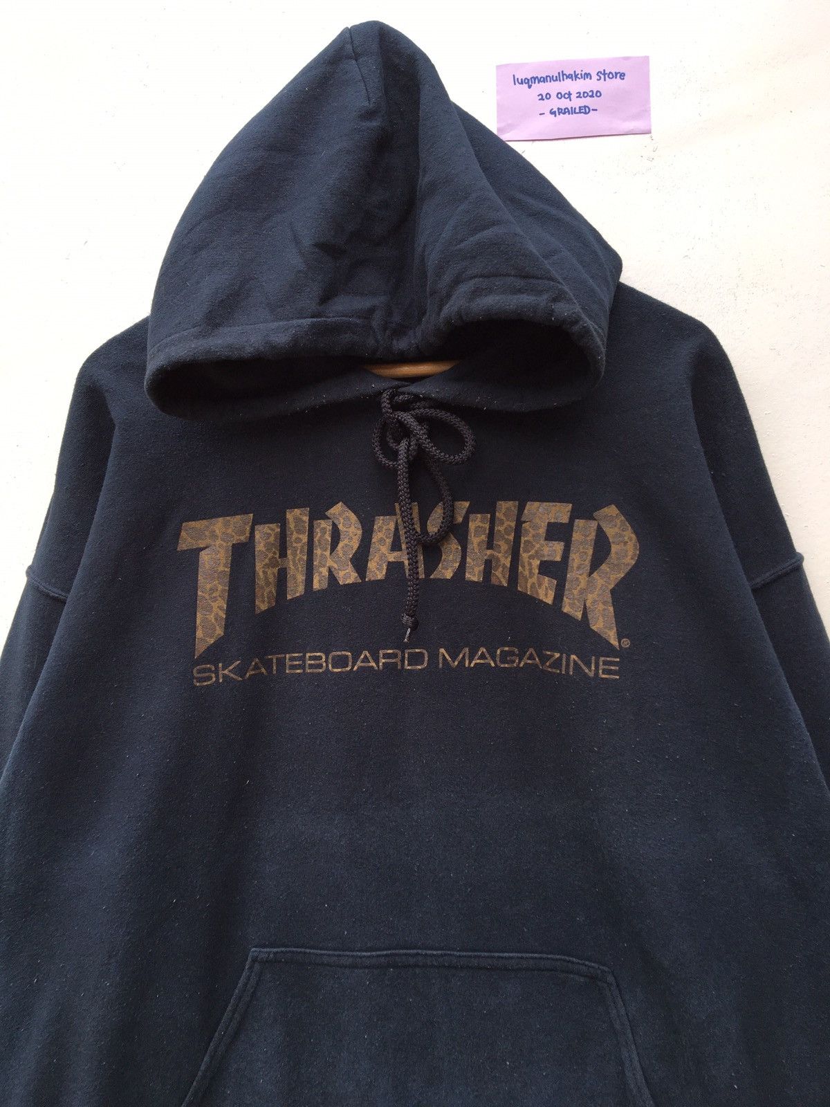 Thrasher Vintage Thrasher Skateboard Magazine Hoodie Size US L / EU 52-54 / 3 - 4 Thumbnail