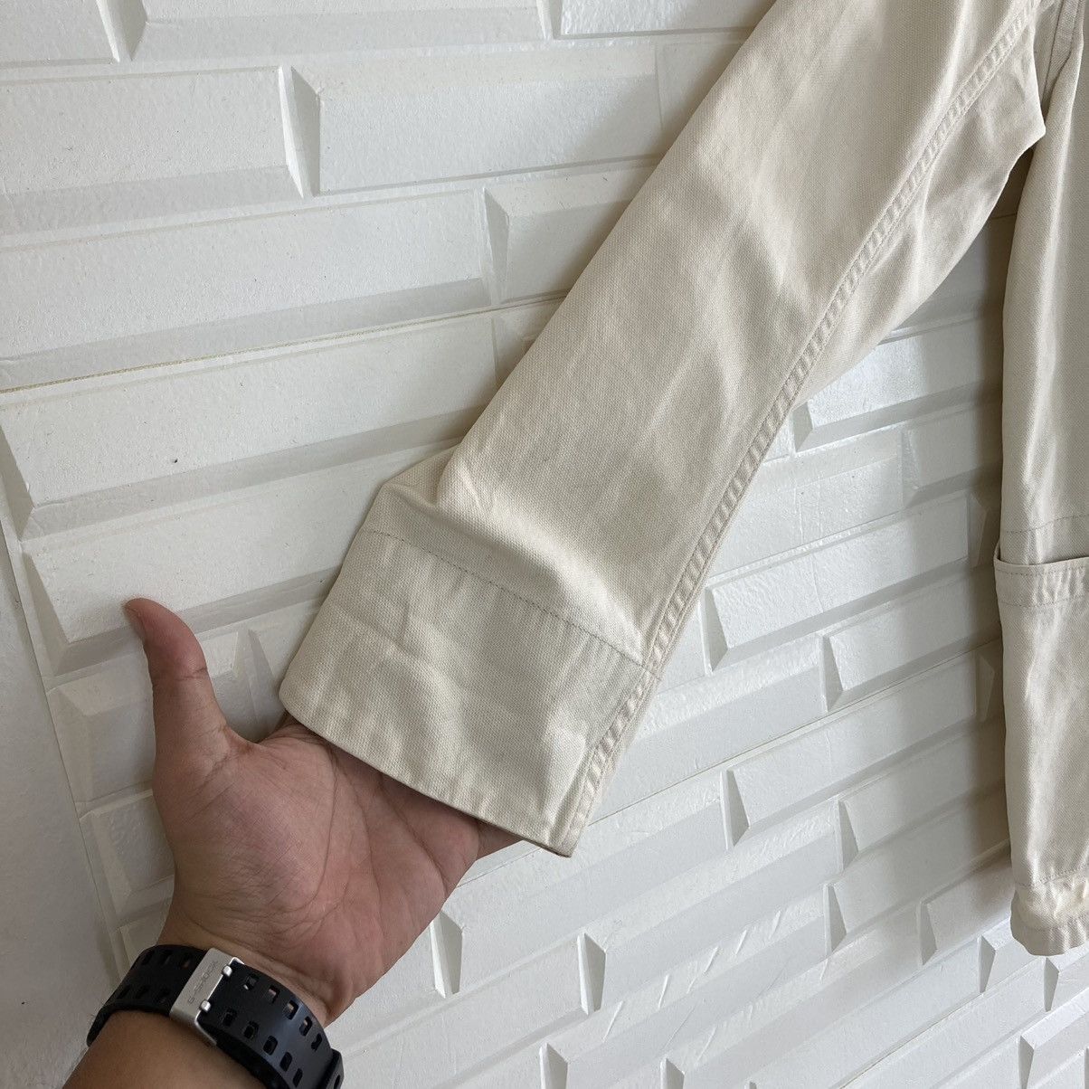 Kapital Kapital Single Wooden Toggle White Blazer/Coat Size US XS / EU 42 / 0 - 8 Thumbnail