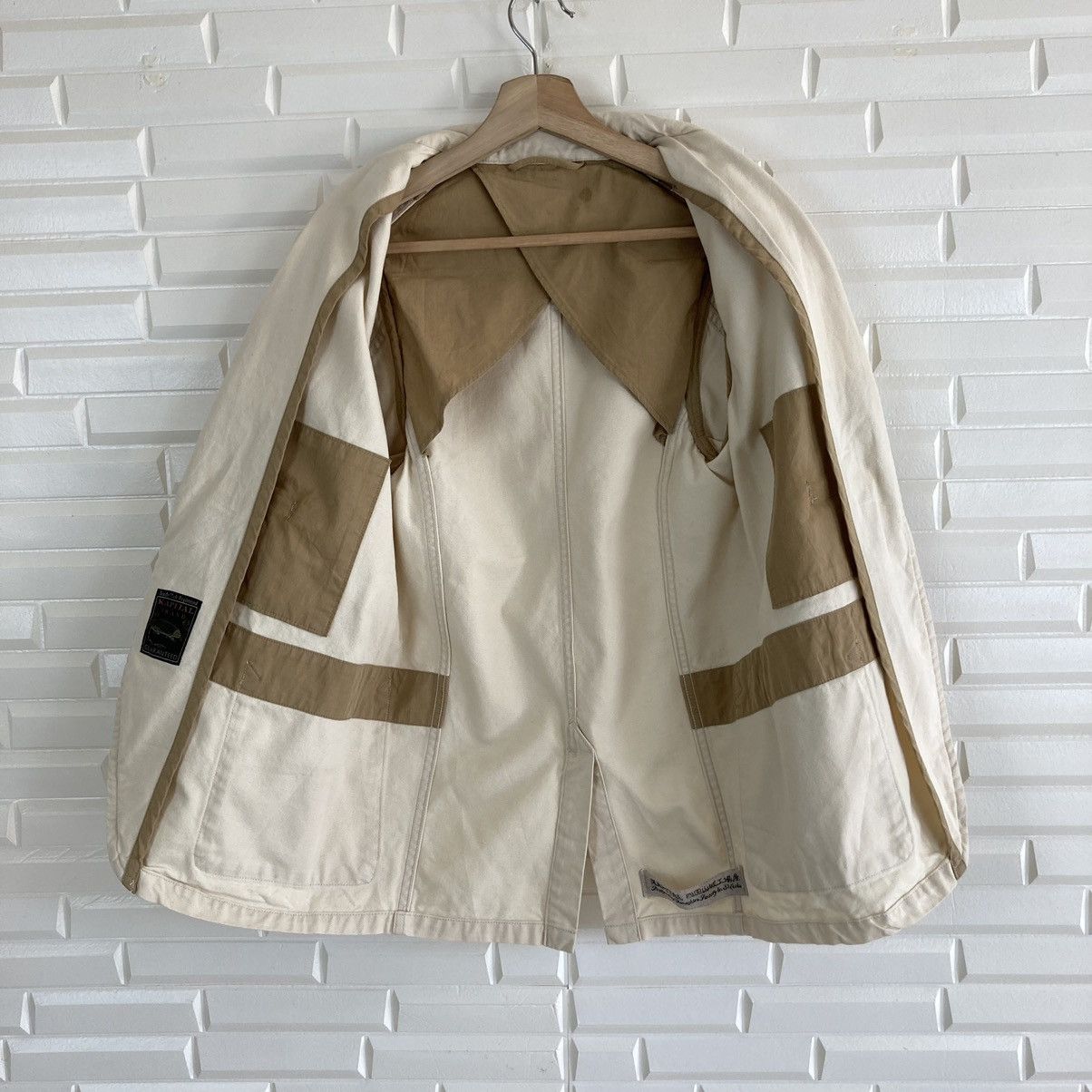 Kapital Kapital Single Wooden Toggle White Blazer/Coat Size US XS / EU 42 / 0 - 15 Thumbnail