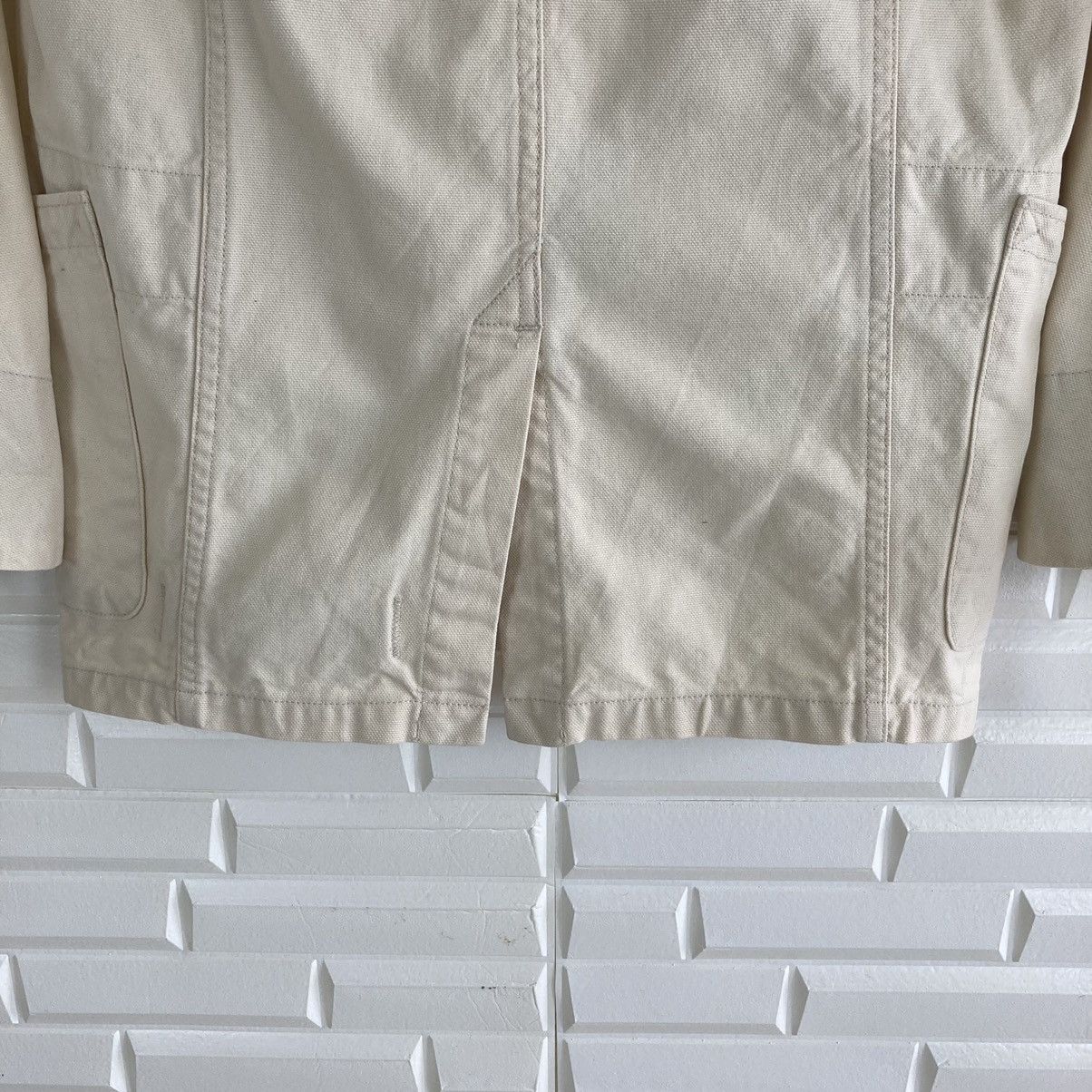 Kapital Kapital Single Wooden Toggle White Blazer/Coat Size US XS / EU 42 / 0 - 13 Thumbnail