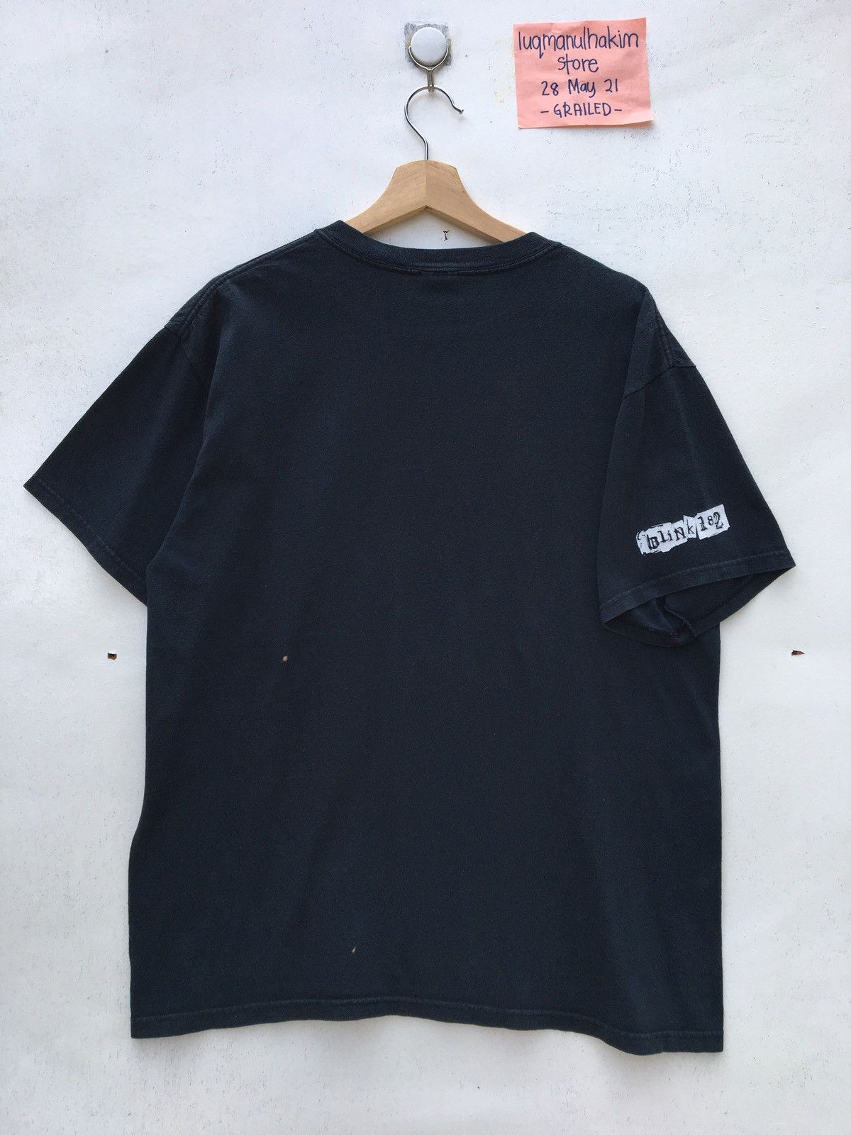 Band Tees Vintage Rare BLINK 182 Smiley Logo Tshirt Size US L / EU 52-54 / 3 - 10 Thumbnail