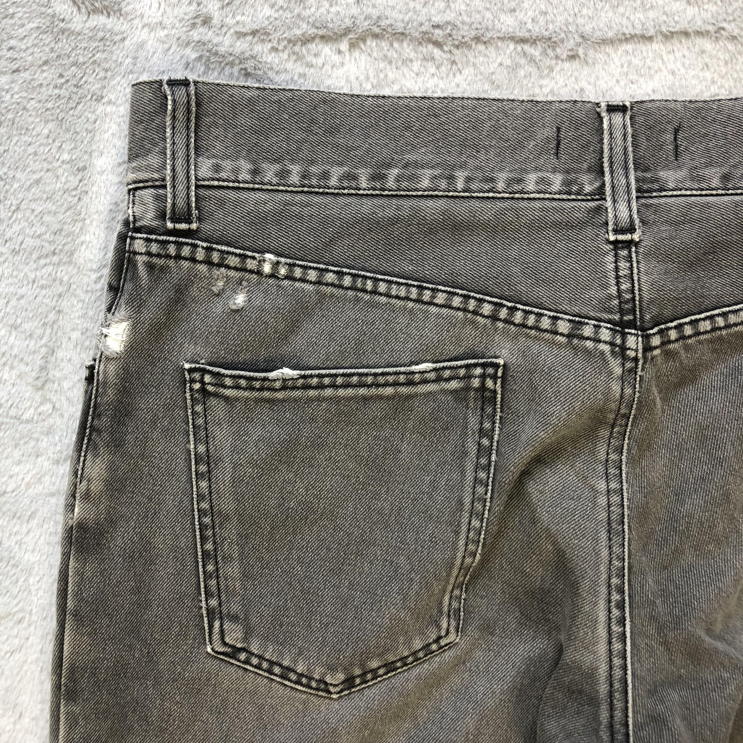 Dolce & Gabbana TRASHED🔥 D&G LIGHT WASH DENIM PANT #6661-78 Size US 35 - 18 Thumbnail