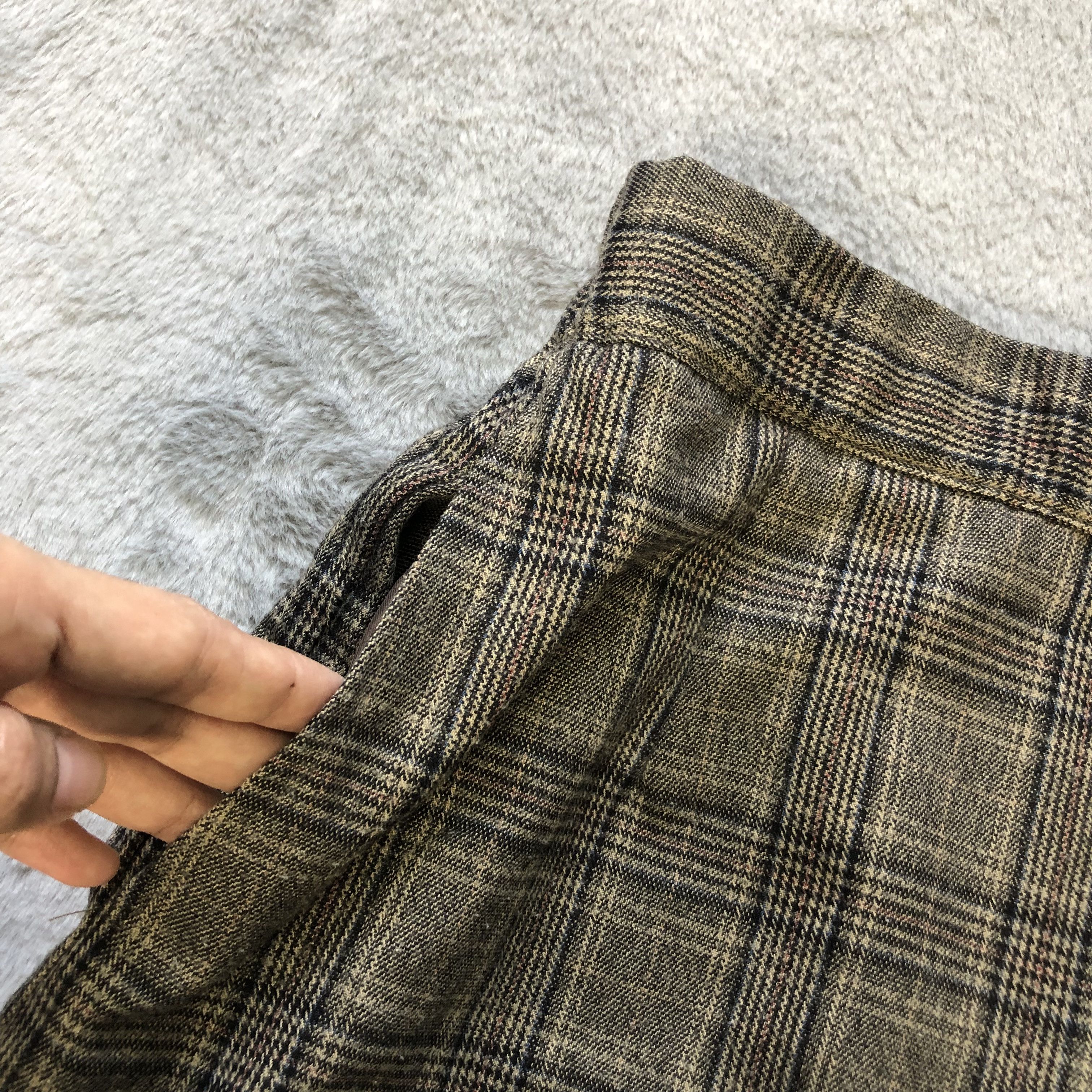 Japanese Brand LOVE TOXIC TARTAN CHECKED PLAID MINI SKIRT #6665-78 Size 27" / US 4 / IT 40 - 5 Thumbnail