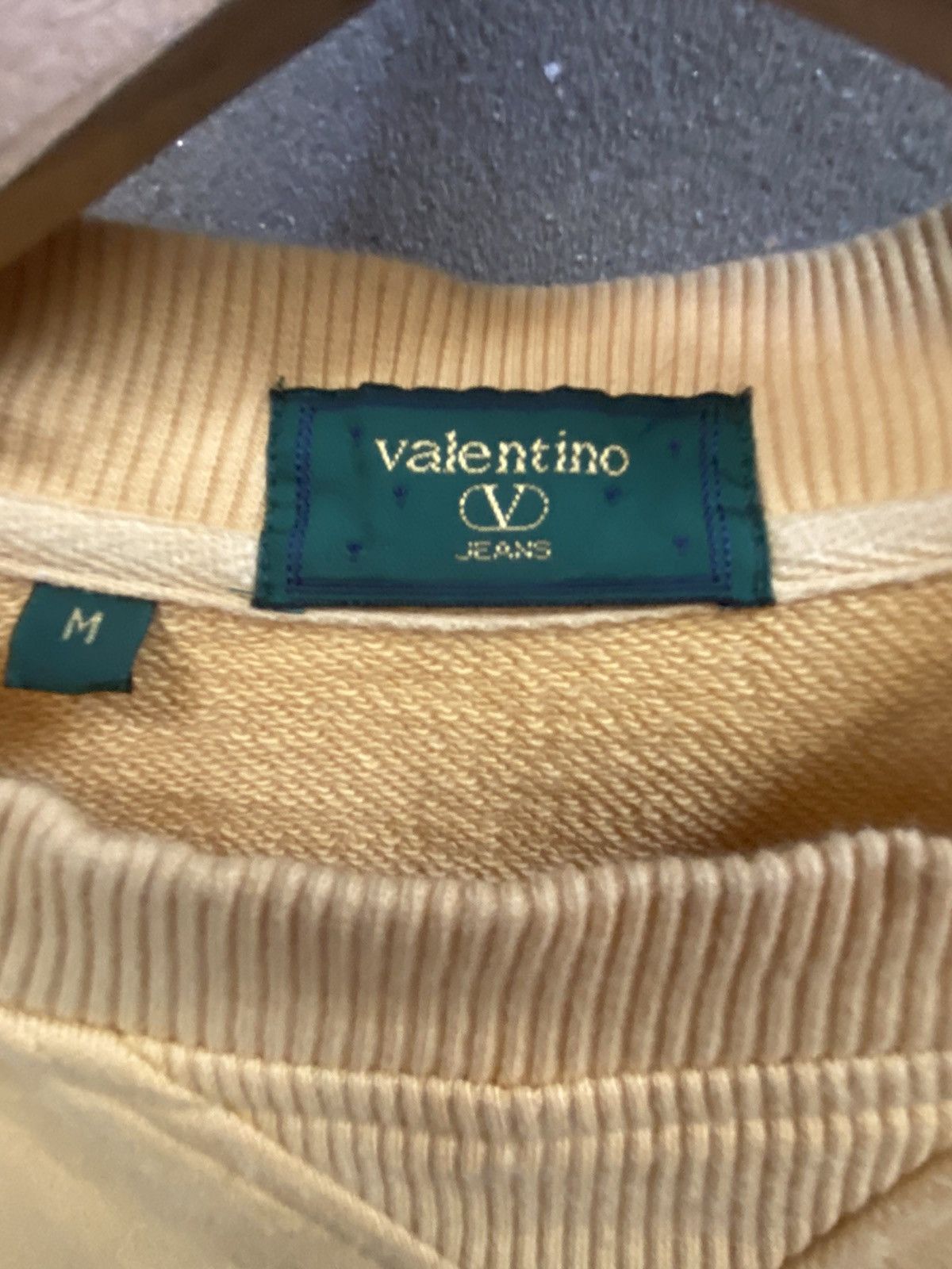 Valentino × Vintage Vintage valentino sweatshirt spellout big logo Size US L / EU 52-54 / 3 - 7 Thumbnail
