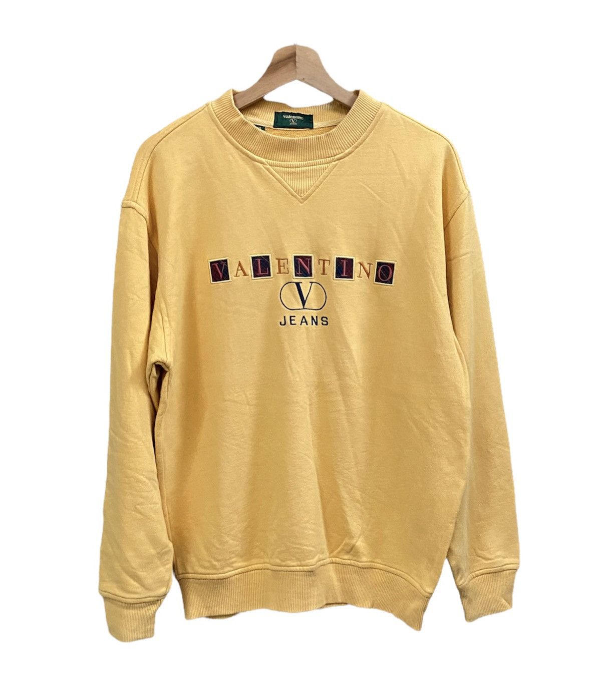 Vintage valentino sweatshirt spellout big logo