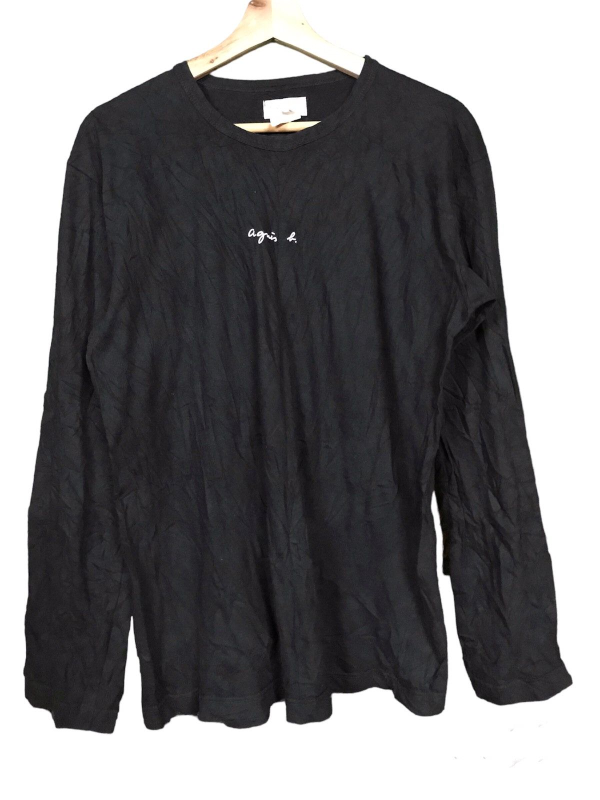 agnes b. Agnes B Tshirt Long Sleeve Crewneck Pullover Size M / US 6-8 / IT 42-44 - 1 Thumbnail