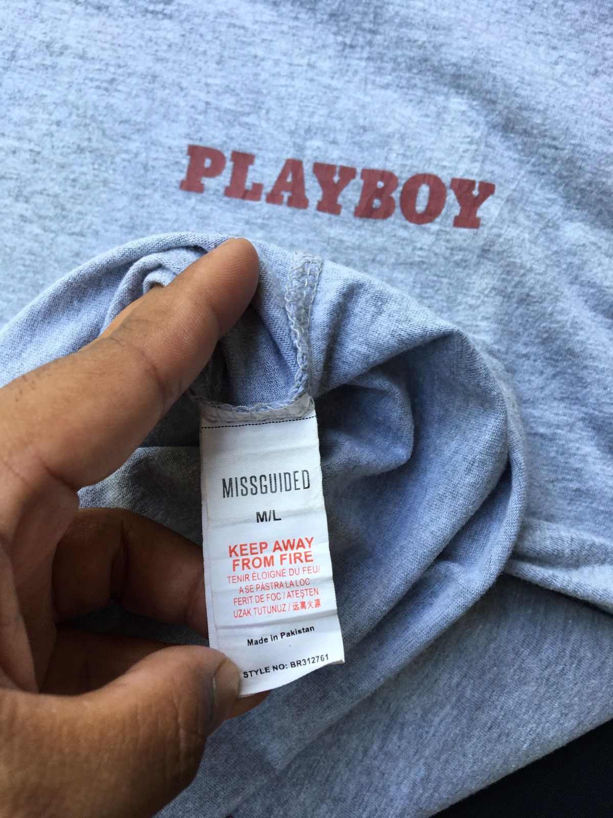 Playboy Vtg Playboy x Misguided Magazine Cover May2015 Print Tee Size US M / EU 48-50 / 2 - 15 Thumbnail