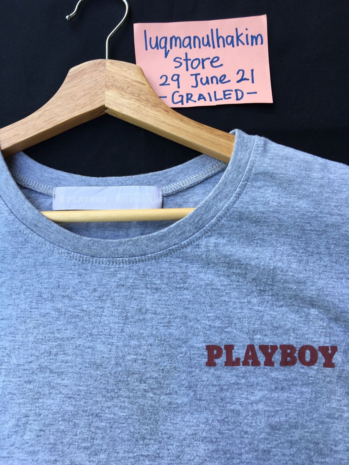 Playboy Vtg Playboy x Misguided Magazine Cover May2015 Print Tee Size US M / EU 48-50 / 2 - 13 Thumbnail