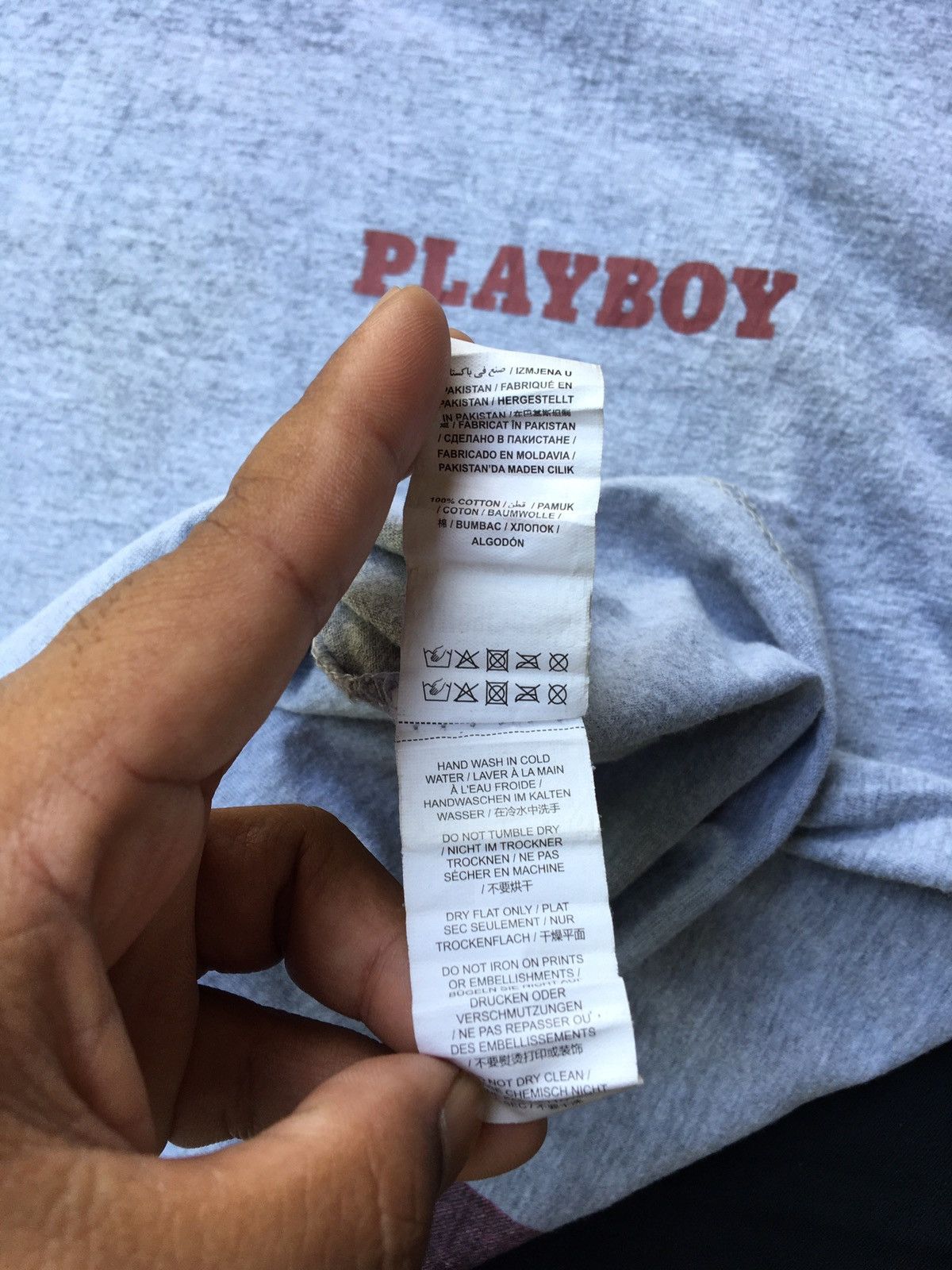 Playboy Vtg Playboy x Misguided Magazine Cover May2015 Print Tee Size US M / EU 48-50 / 2 - 16 Thumbnail