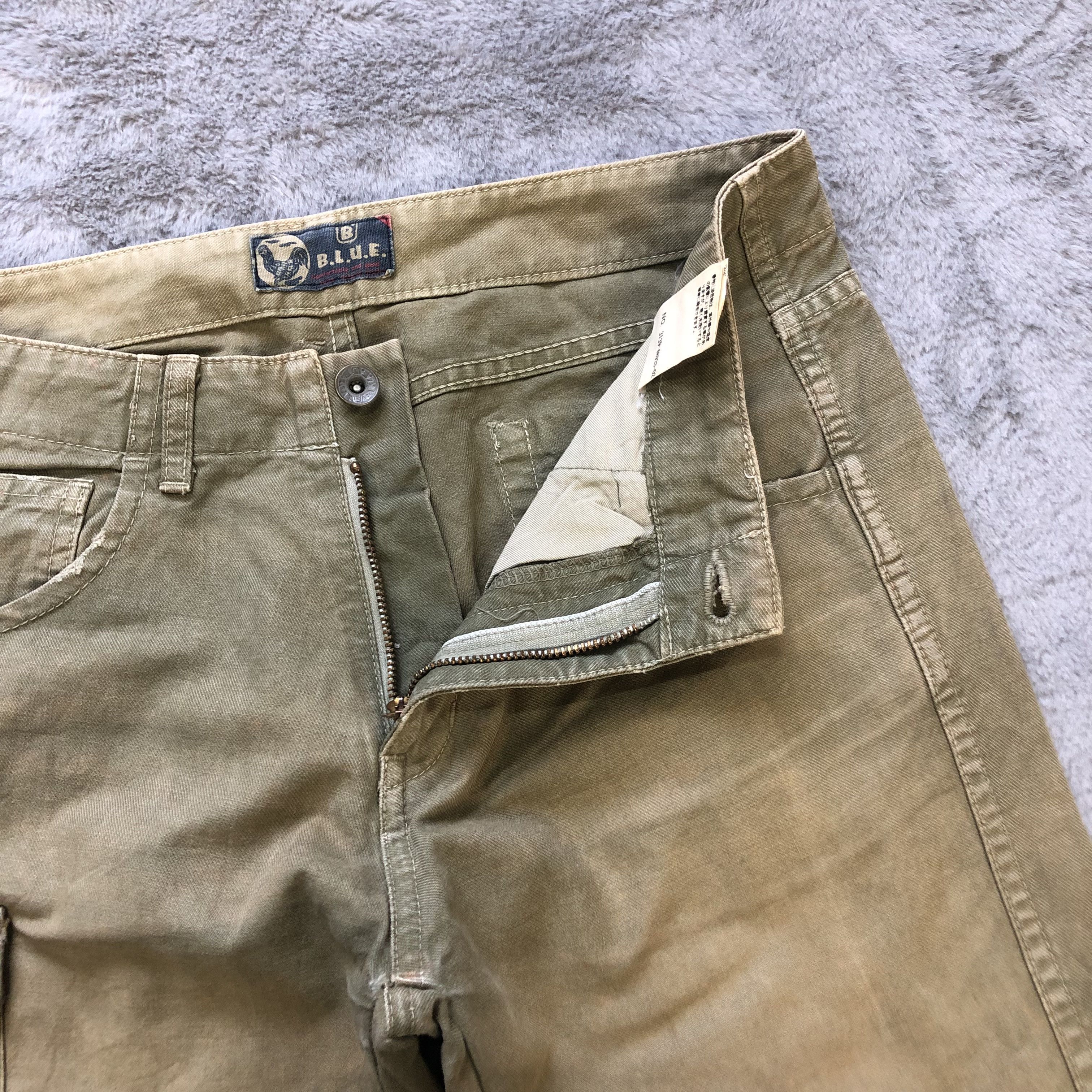 Japanese Brand BLUE MADE IN JAPAN 5 POCKET PANT #6663-78 Size US 31 - 6 Thumbnail