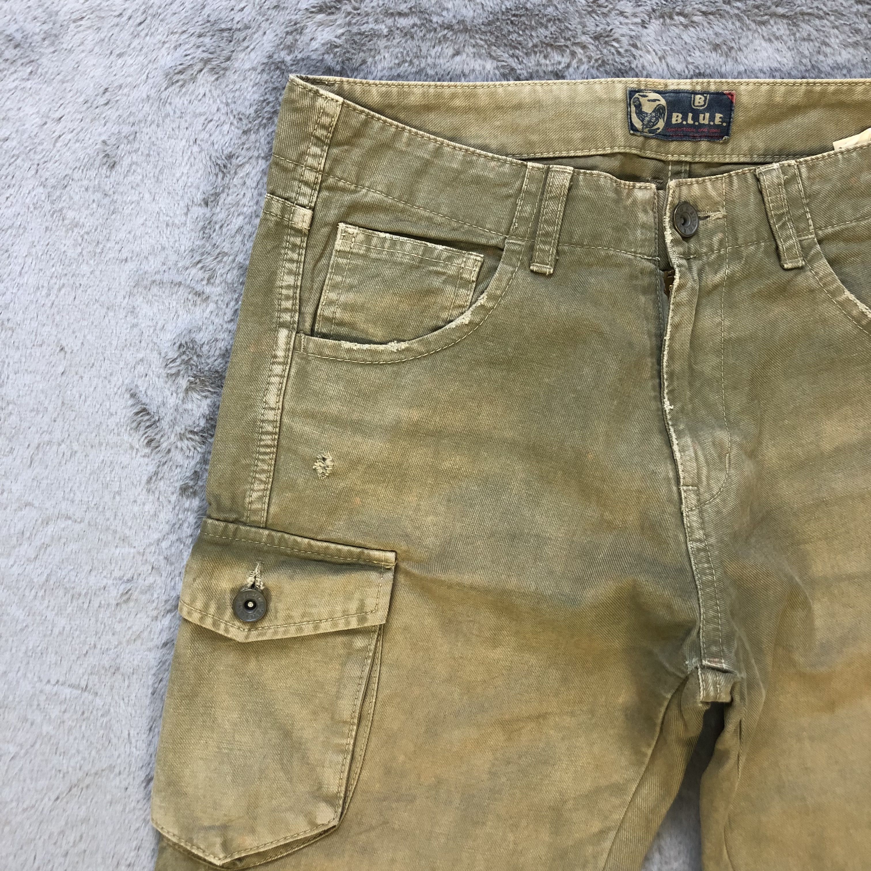 Japanese Brand BLUE MADE IN JAPAN 5 POCKET PANT #6663-78 Size US 31 - 3 Thumbnail