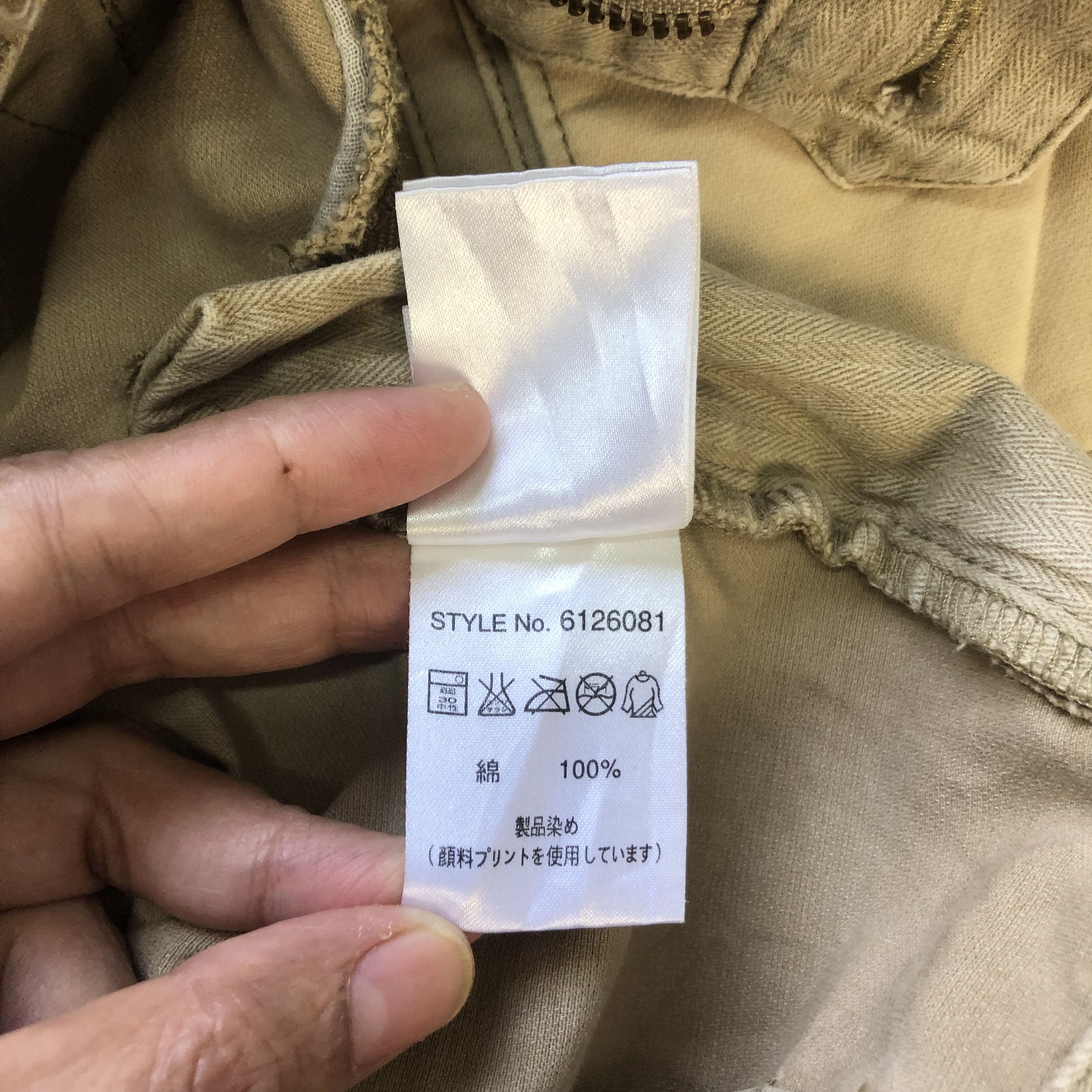 Avirex AVIREX ARMED FORCES NAVY MONKEY PANTS #6676-79 Size US 34 / EU 50 - 11 Thumbnail