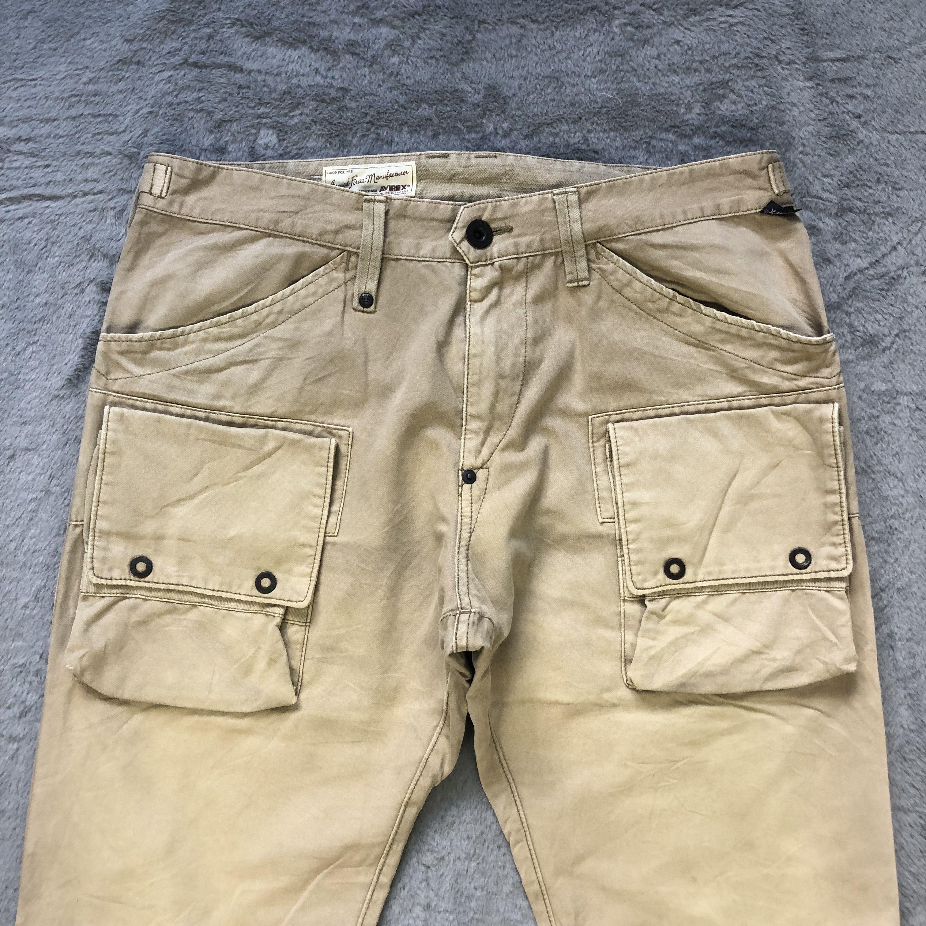 Avirex AVIREX ARMED FORCES NAVY MONKEY PANTS #6676-79 Size US 34 / EU 50 - 2 Thumbnail