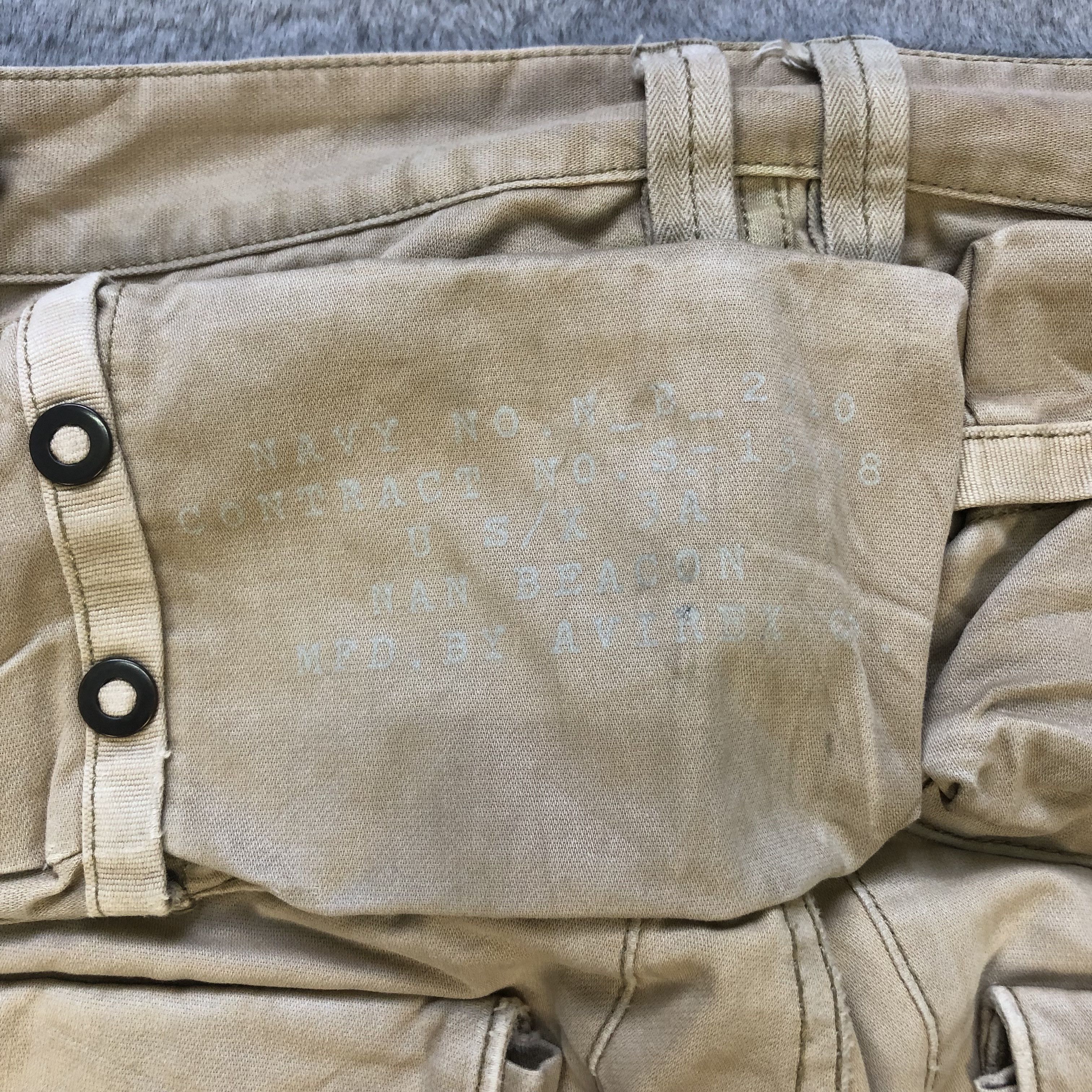 Avirex AVIREX ARMED FORCES NAVY MONKEY PANTS #6676-79 Size US 34 / EU 50 - 16 Thumbnail
