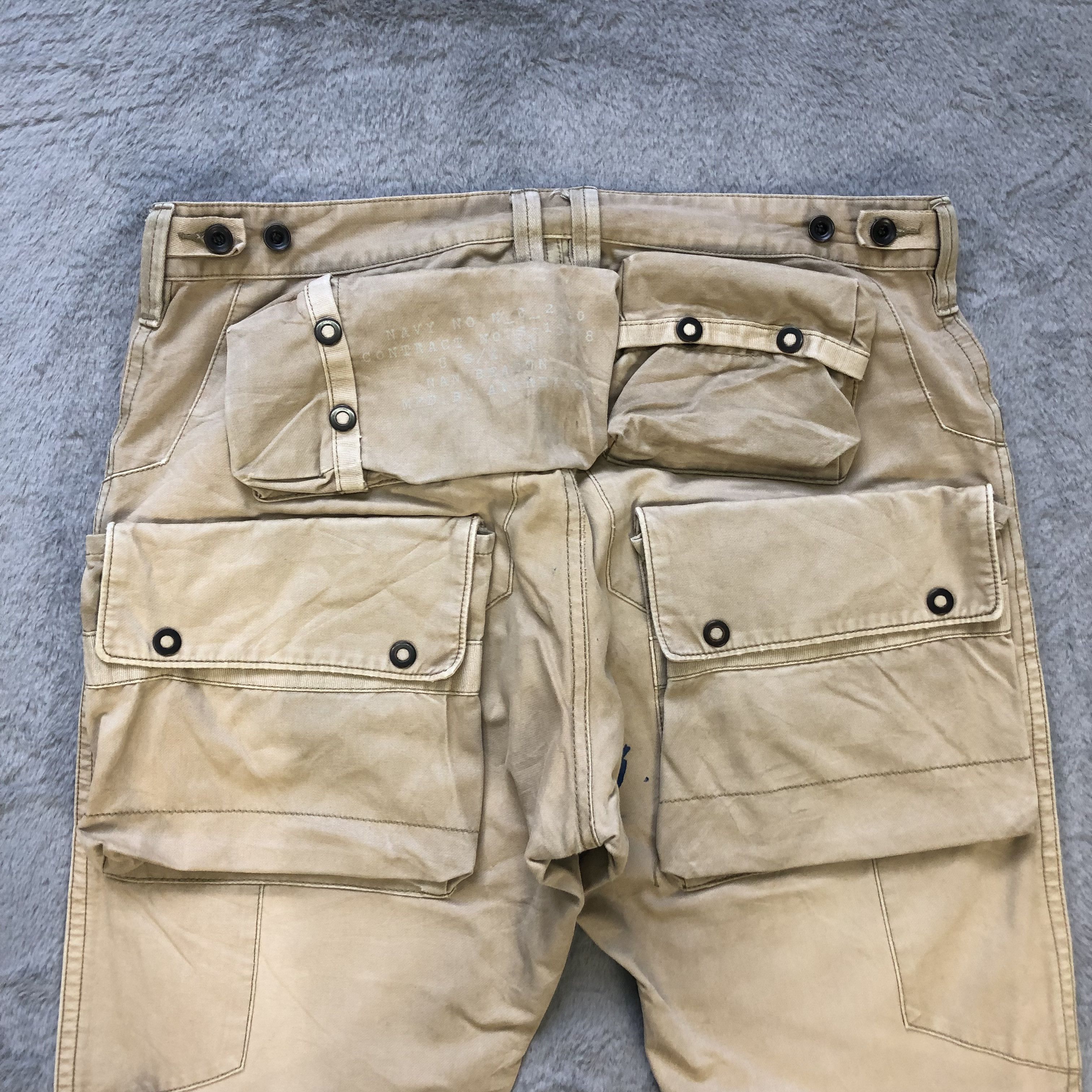 Avirex AVIREX ARMED FORCES NAVY MONKEY PANTS #6676-79 Size US 34 / EU 50 - 14 Thumbnail